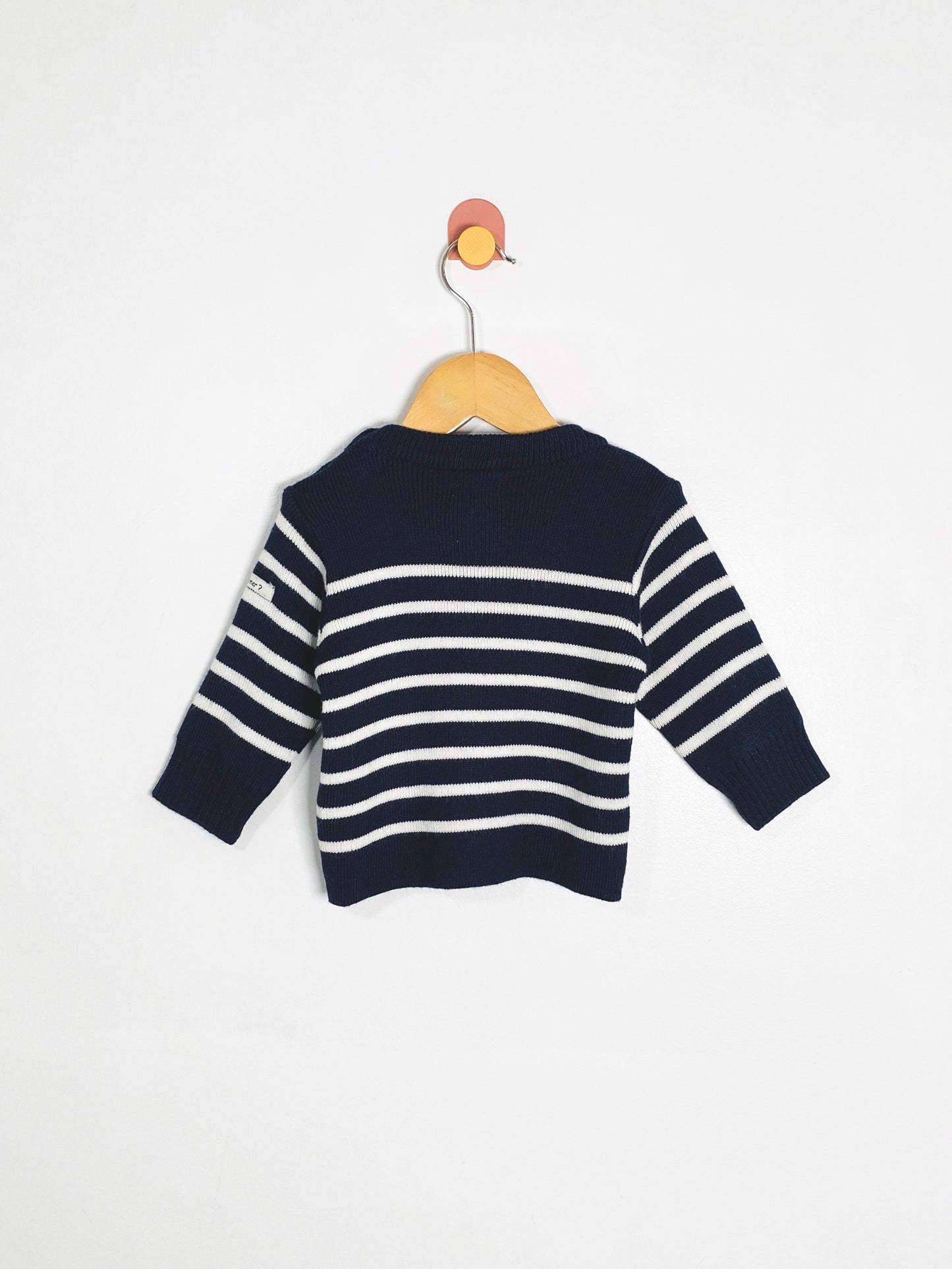 Elle est où la Mer Nautical Stripe Sweater / 6M 