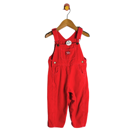 Vintage Oshkosh Corduroy Overalls / 12-18M