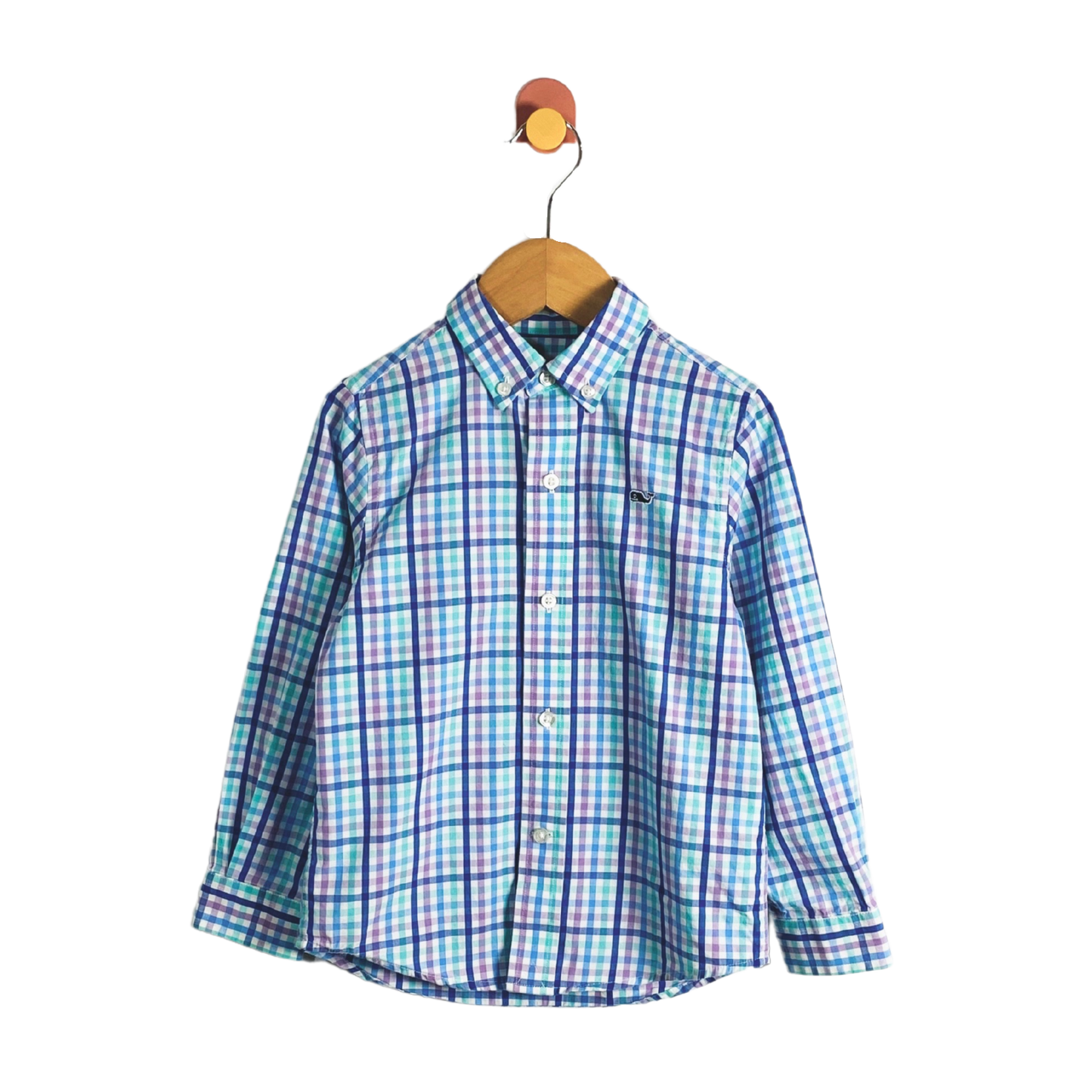 Vineyard Vines Whale Button-up / 4Y