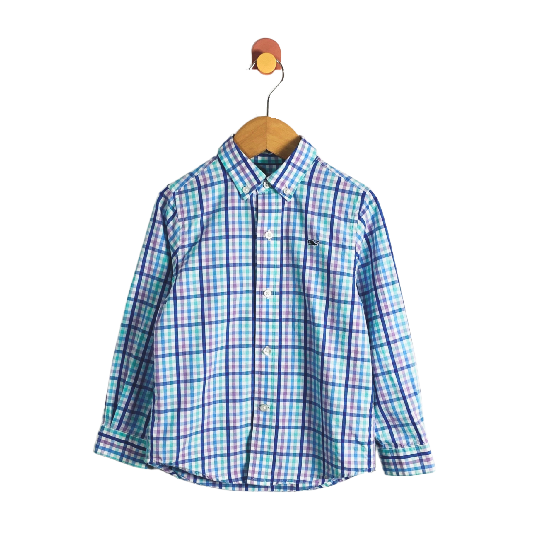 Vineyard Vines Whale Button-up / 4Y