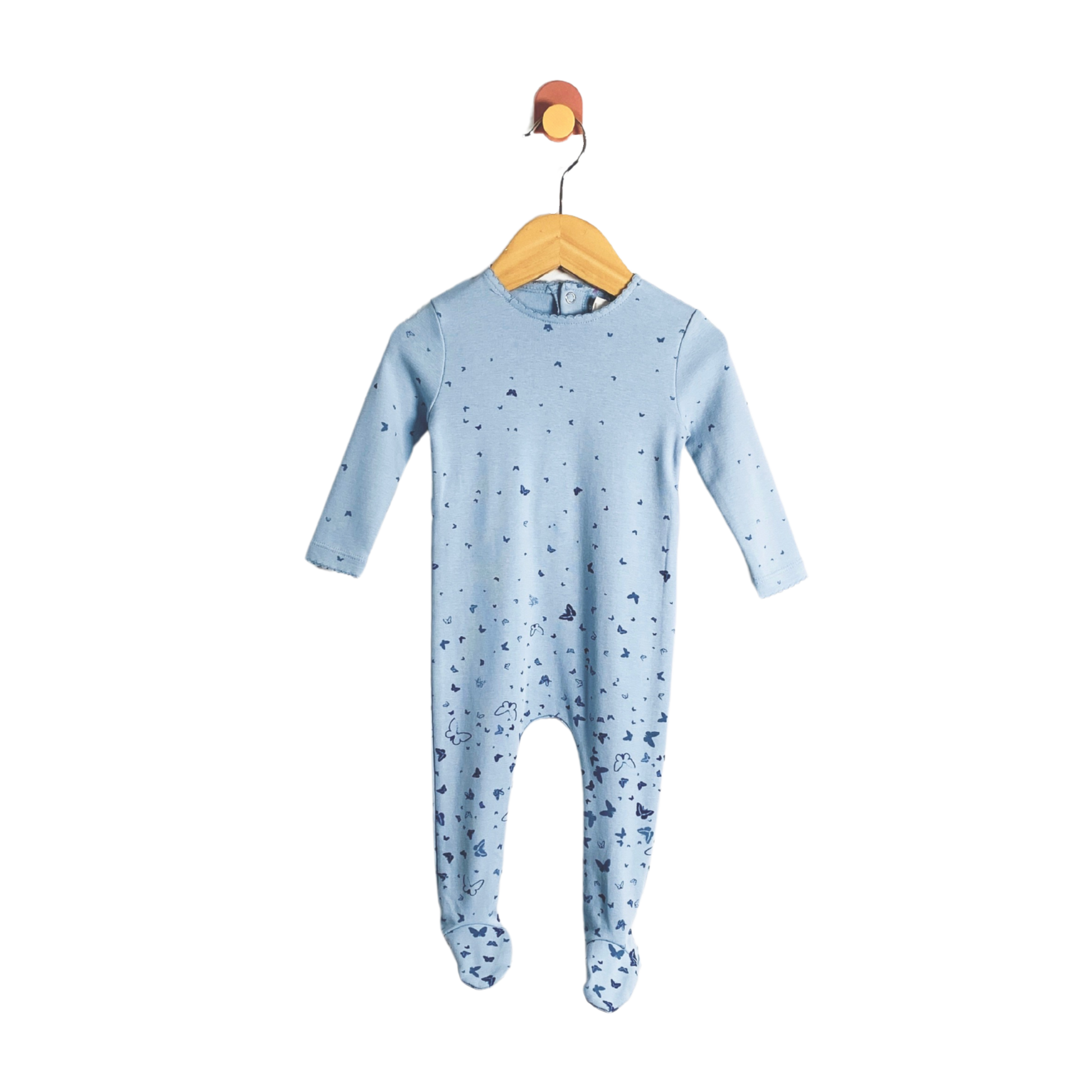 Bee & Dee Butterfly Onesie Set / 9M