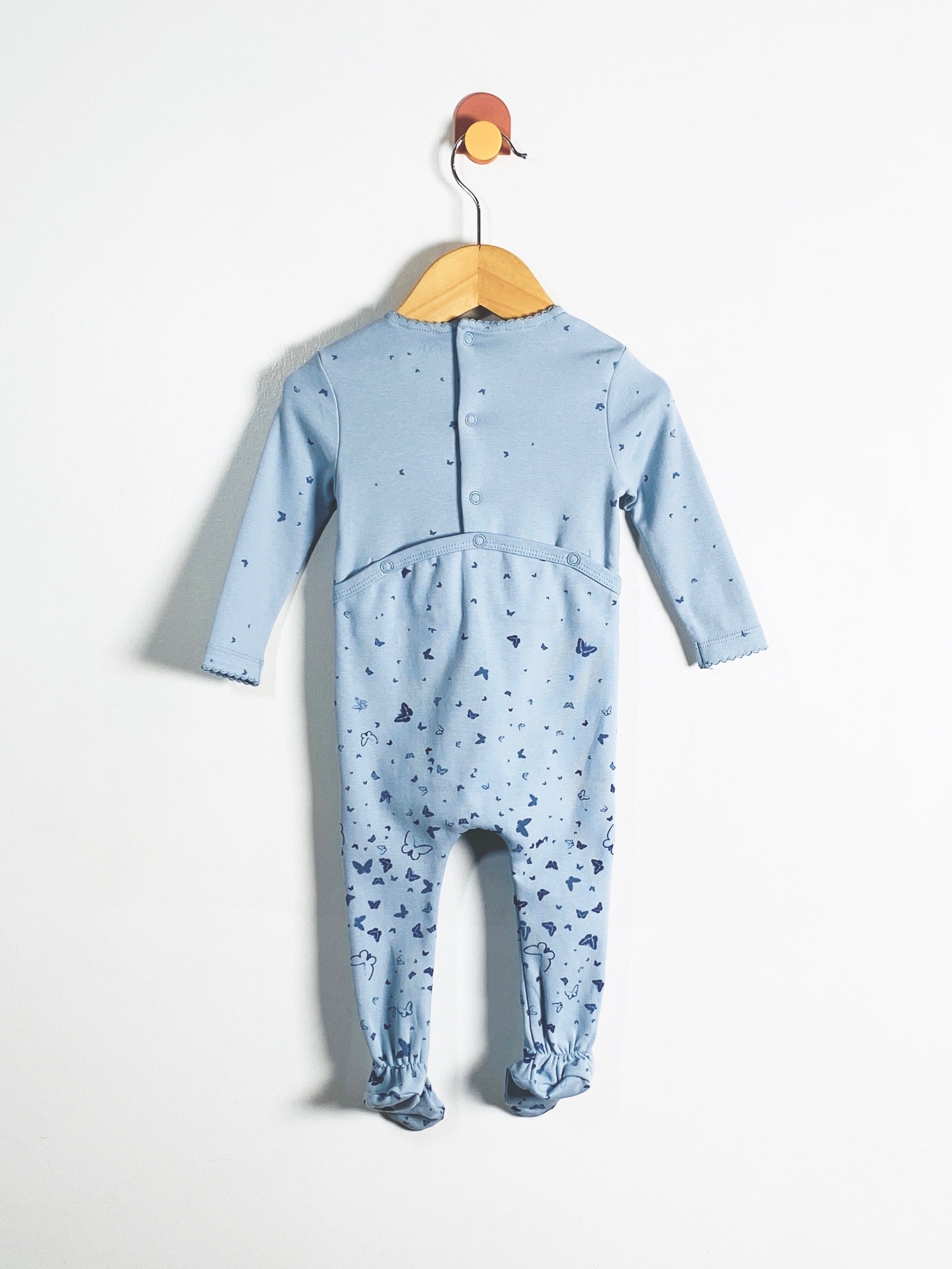 Bee & Dee Butterfly Onesie Set / 9M