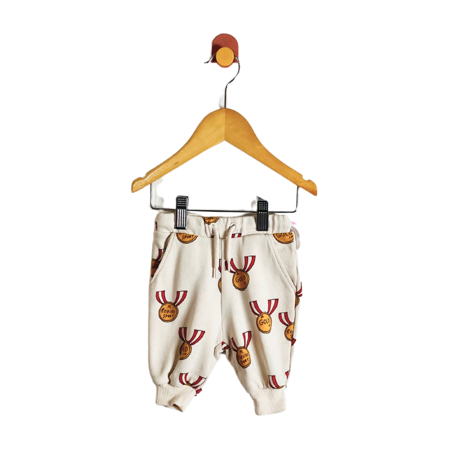 Mini Rodini Gold Medal Pants / 1-4M 