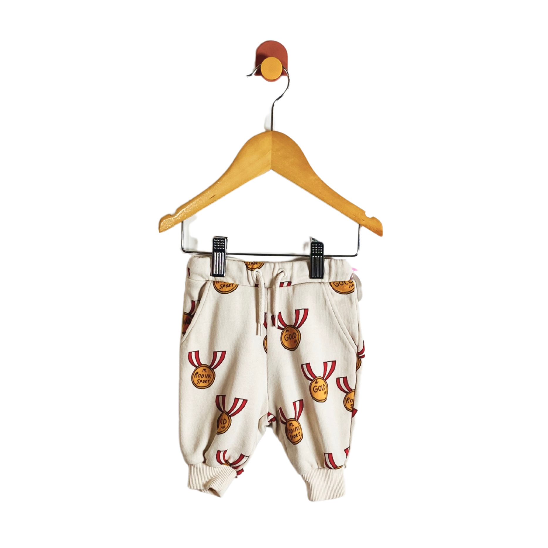 Mini Rodini Gold Medal Pants / 1-4M 