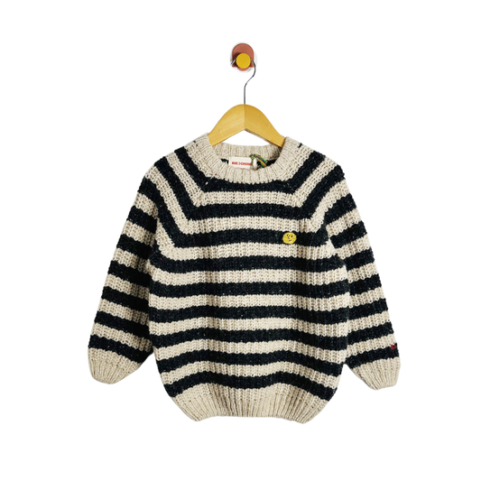 Bobo Choses Stripe Knit Sweater / 4-5Y