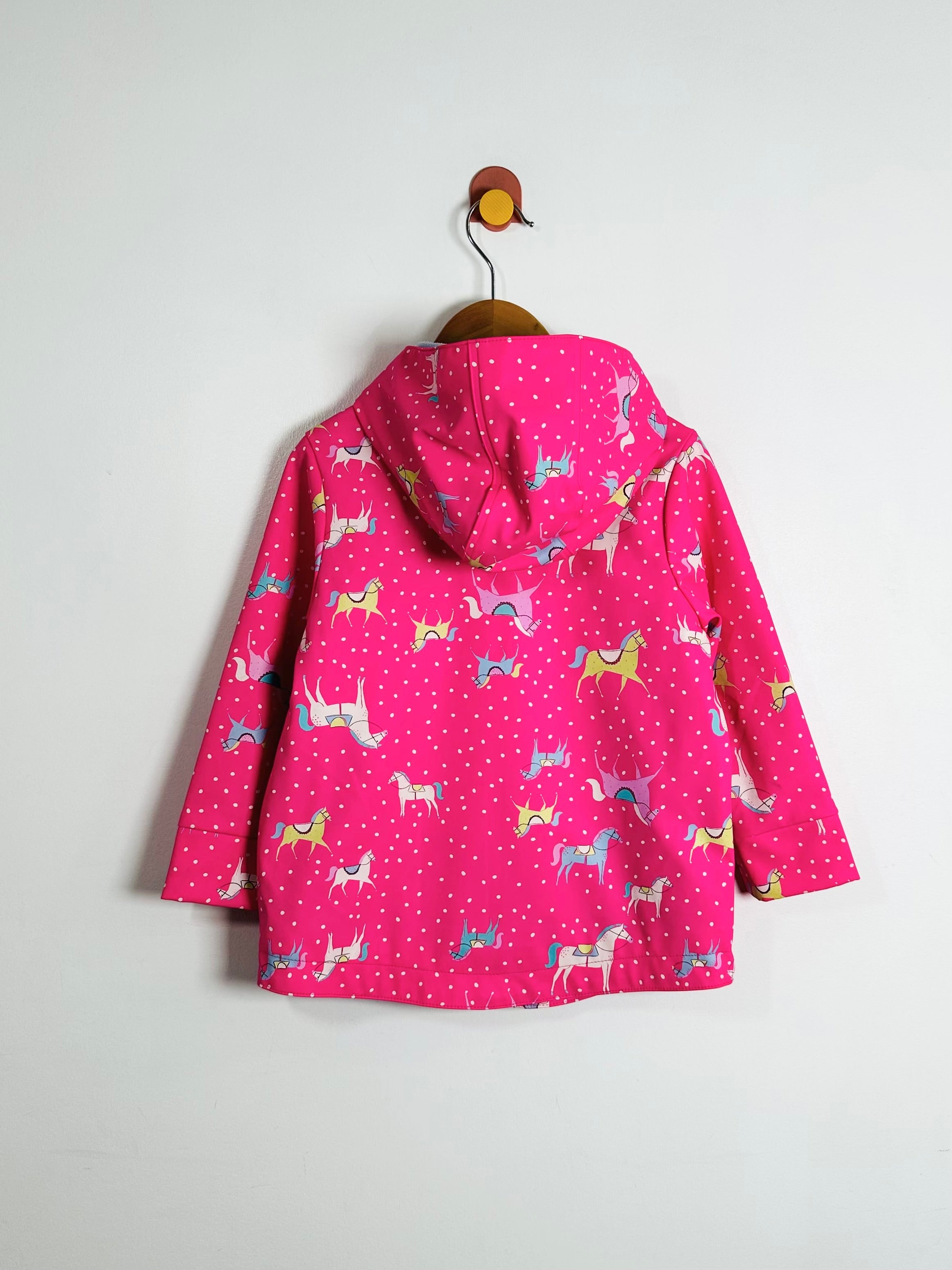 Joules Horse Raincoat 3Y PARACHUTE BROOKLYN