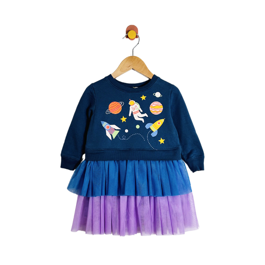 Piccolina Space Tulle Dress / 2T