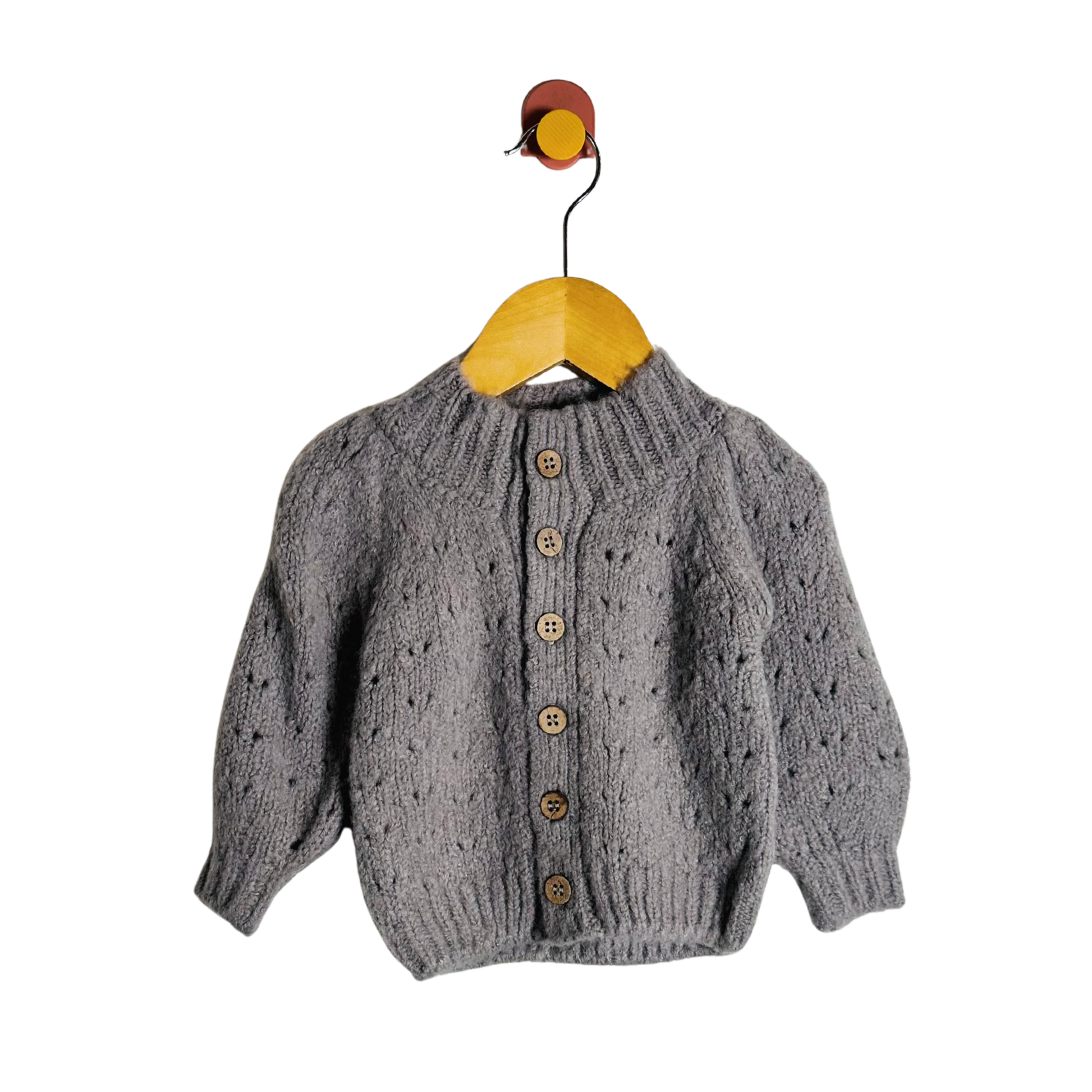 Rylee + Cru Tulip Cardigan / 3-6M