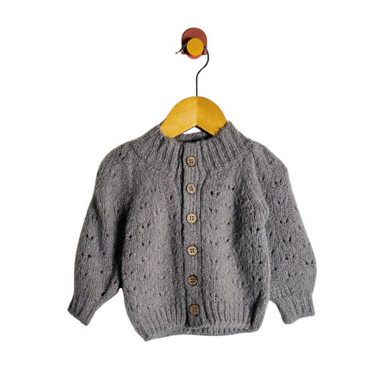 Rylee + Cru Tulip Cardigan / 3-6M