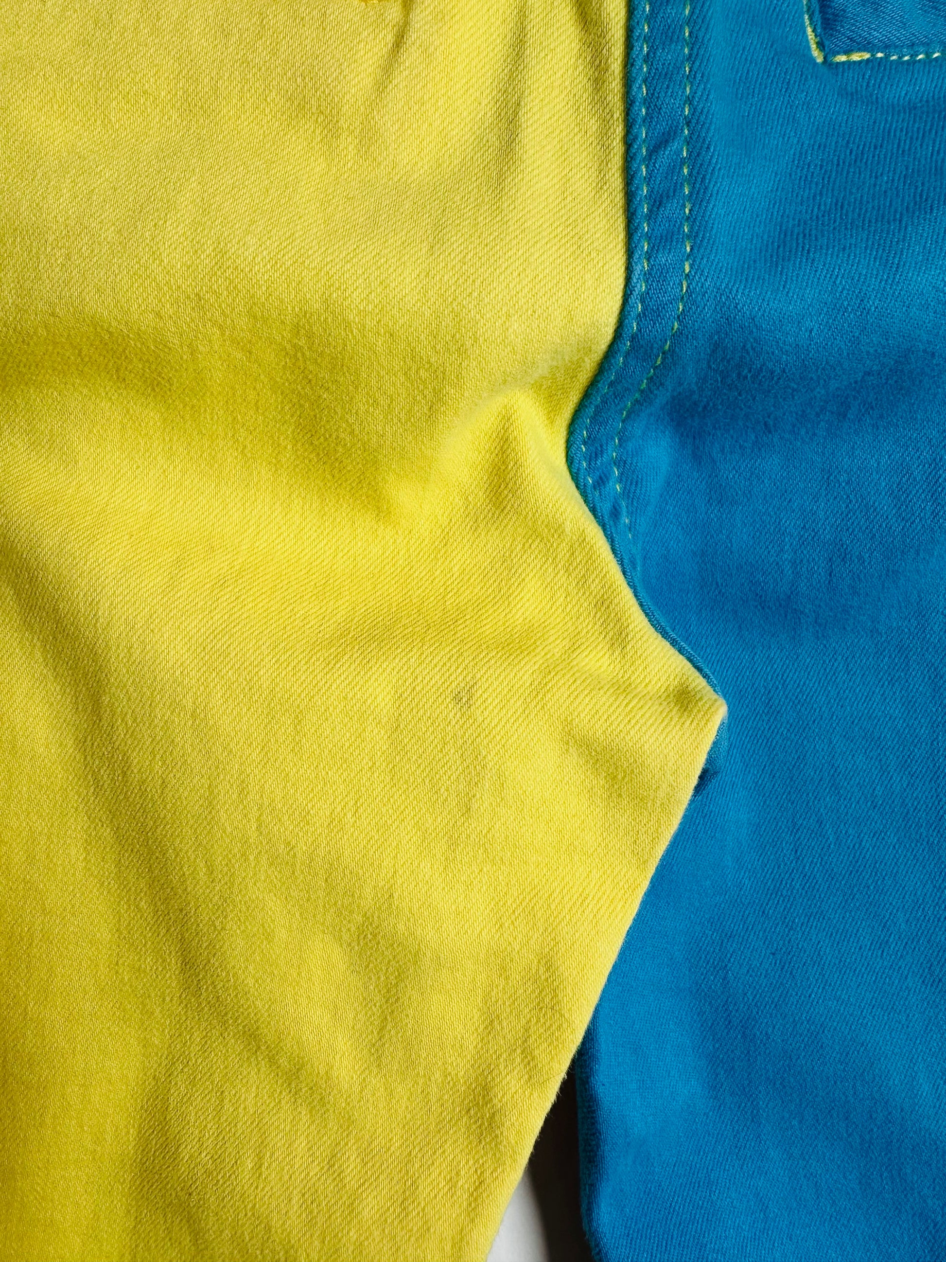 Stella McCartney Color Block Jeans / 5Y