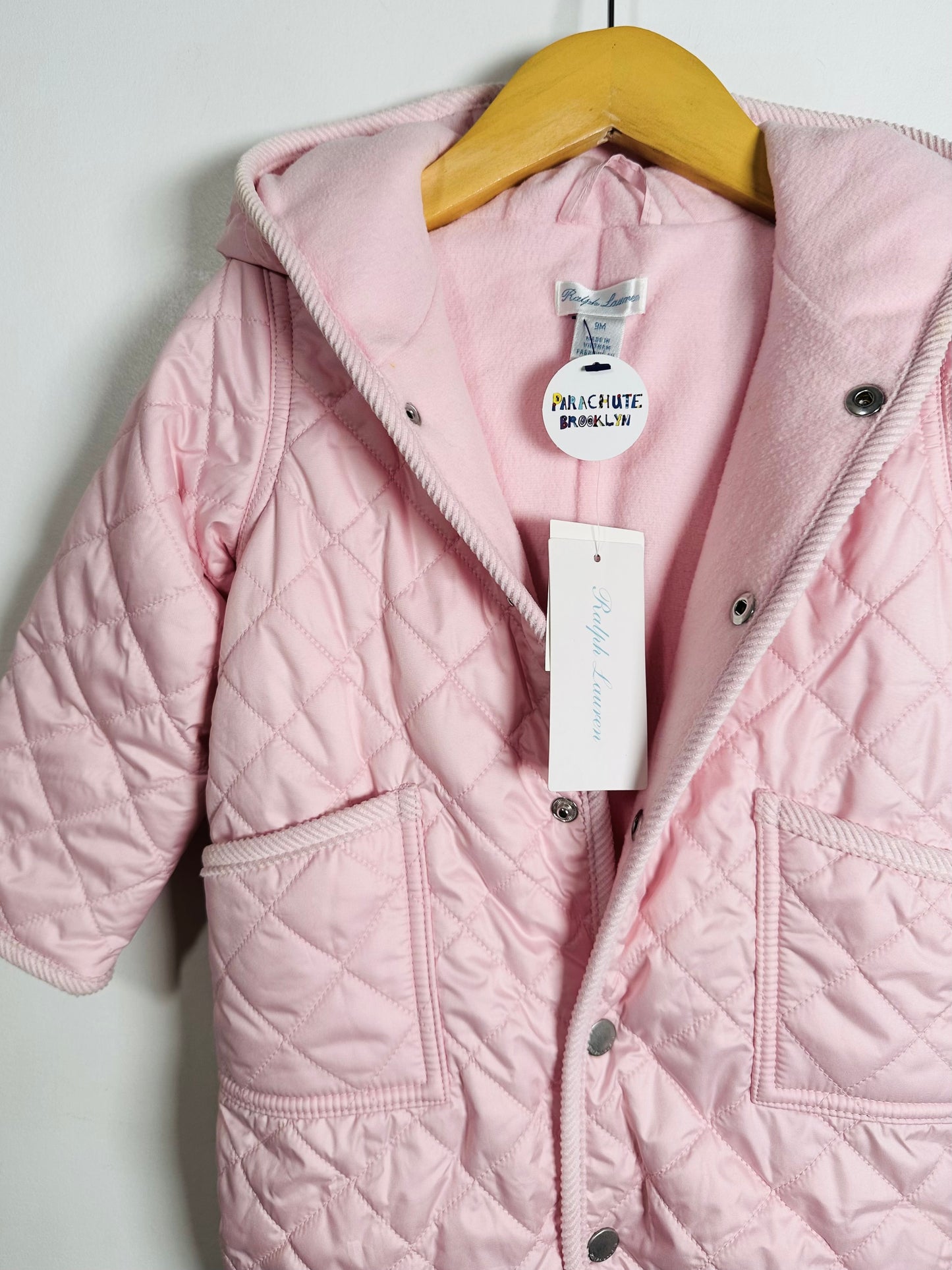 Ralph Lauren Quilted Snowsuit / 9M