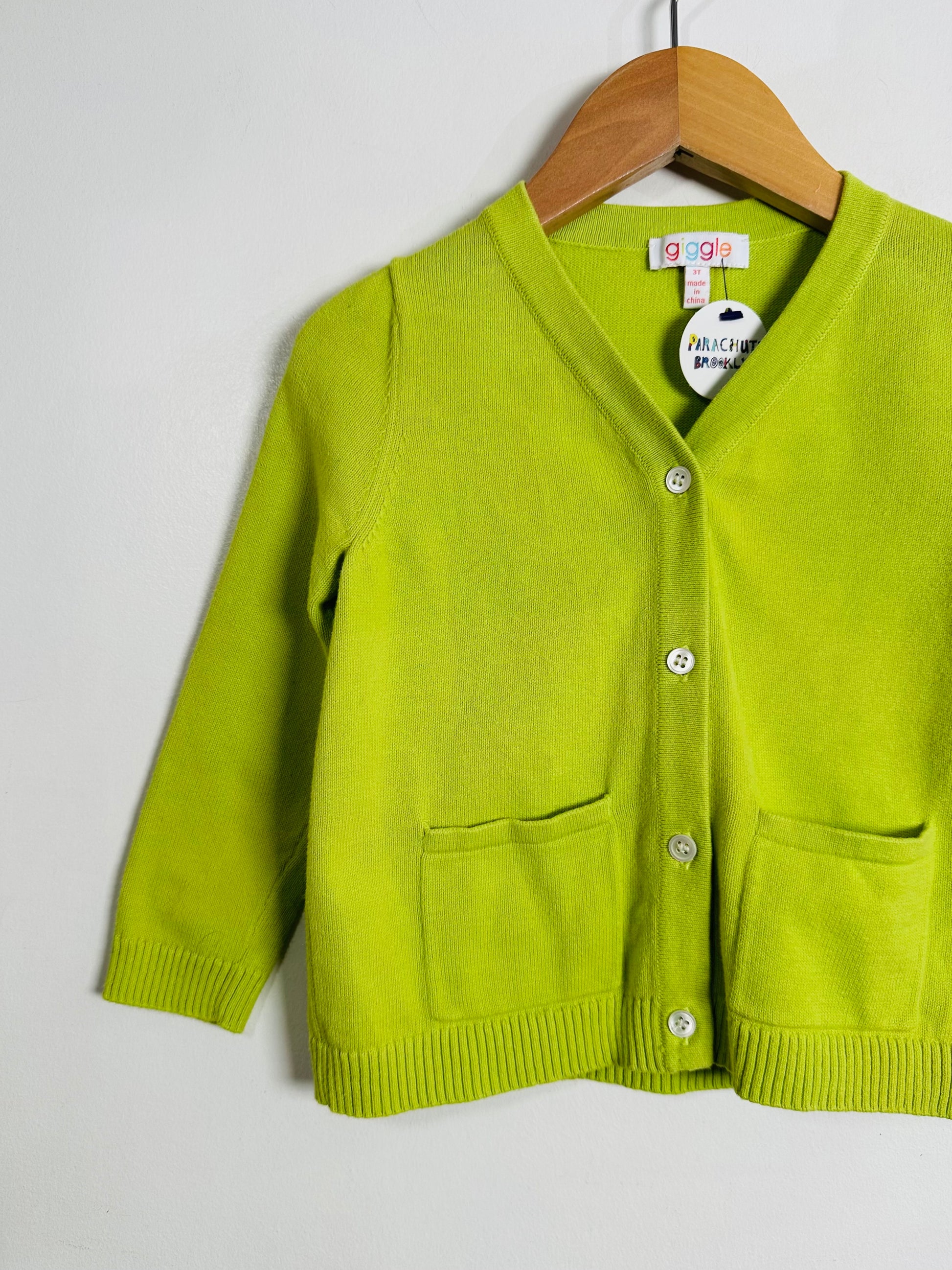 Giggle Cotton Cardigan / 3T