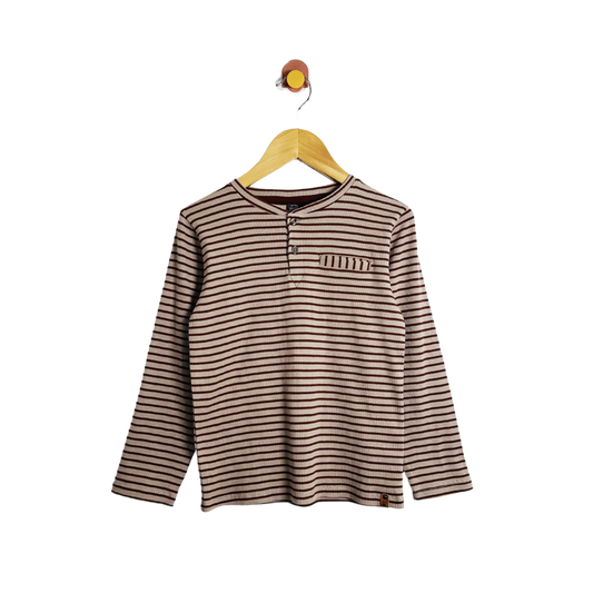 Babyface Stripe Henley / 7Y