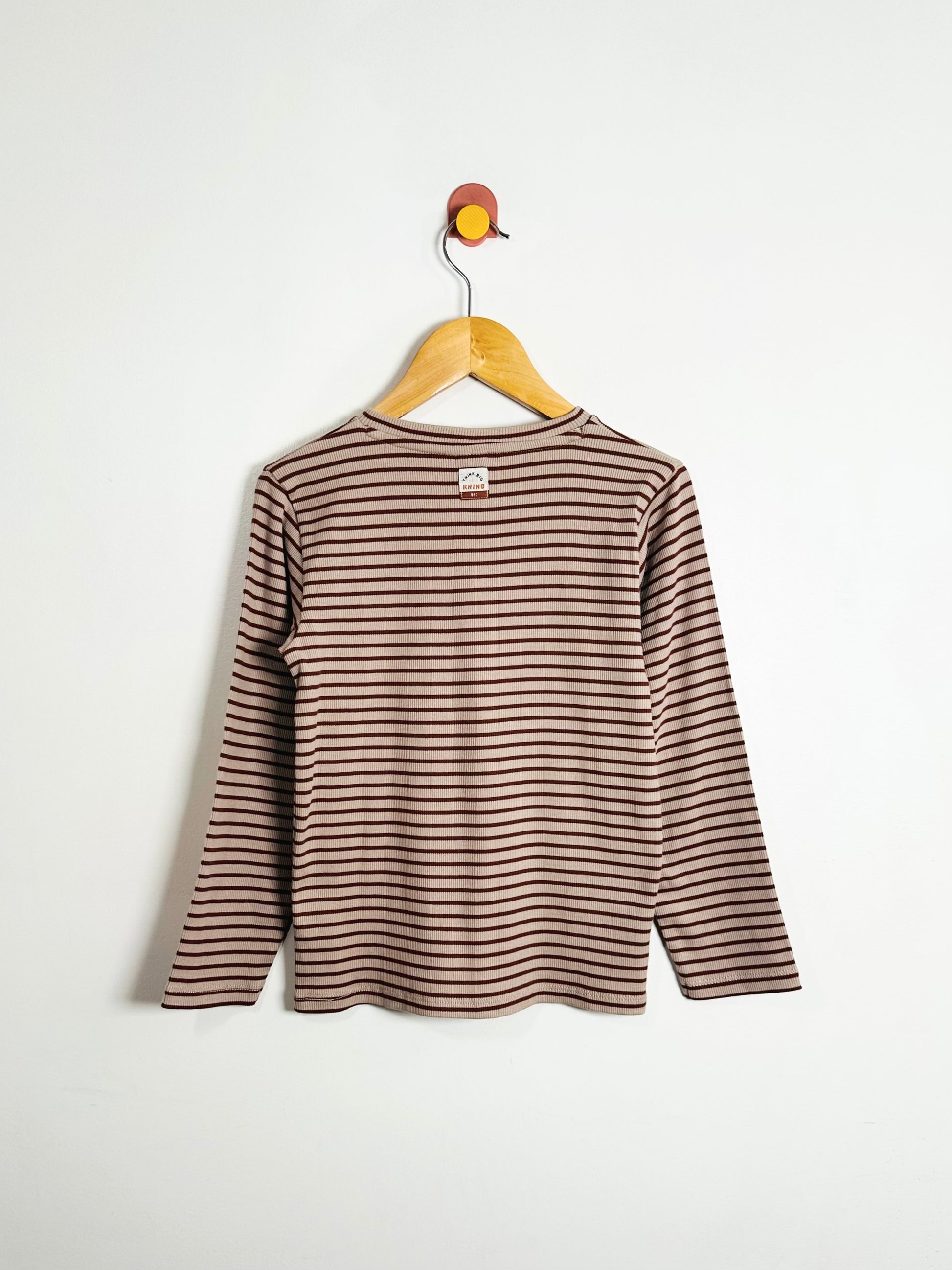 Babyface Stripe Henley / 7Y