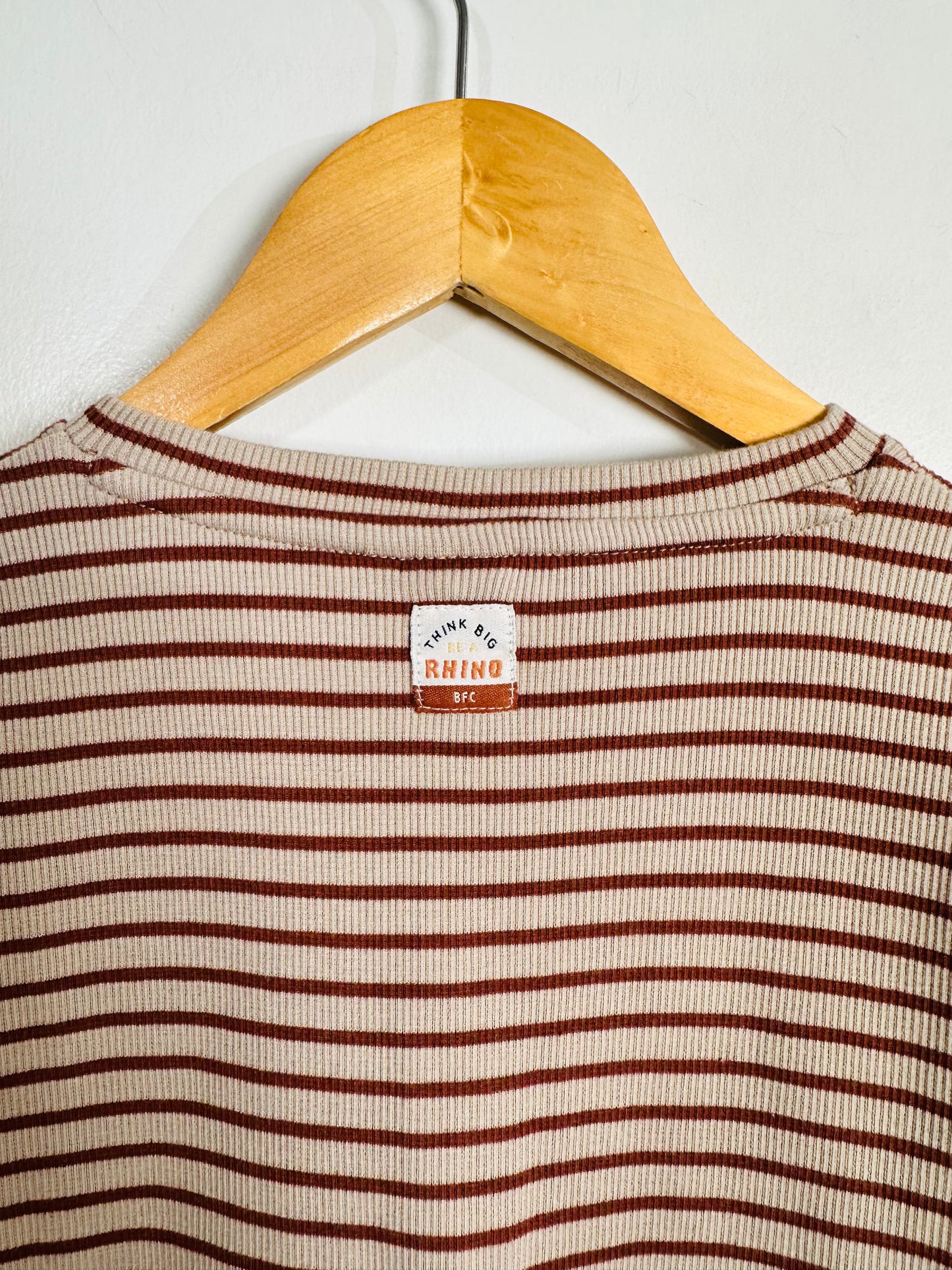 Babyface Stripe Henley / 7Y