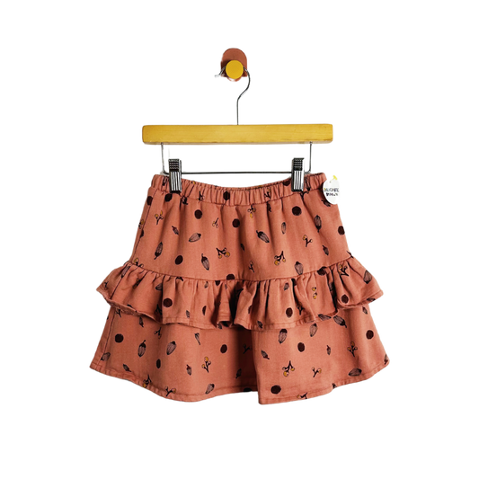 Soft Gallery Tiered Fleece Skirt / 5Y