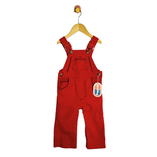 Vintage Popsicle Corduroy Overalls / 18M