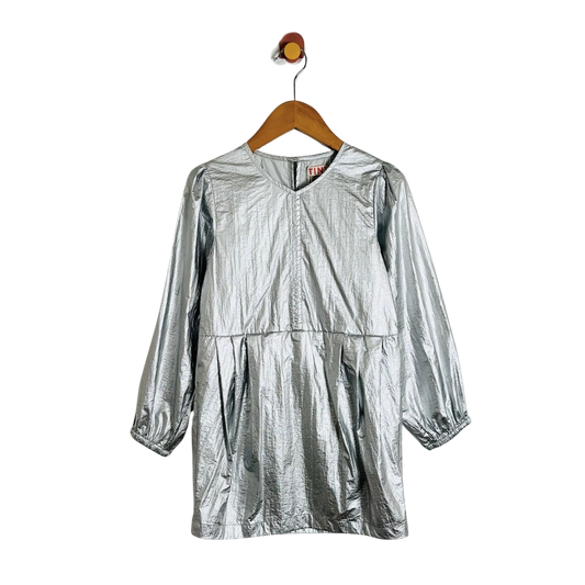 Tiny Cottons Metallic Dress / 8Y