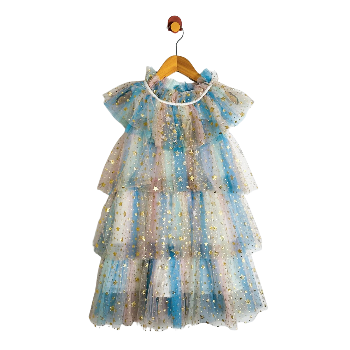 Star Tulle Dress / 7-8Y 21.00

