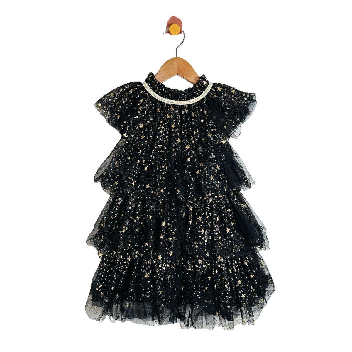 Lola + The Boys Star Tulle Dress / 4Y