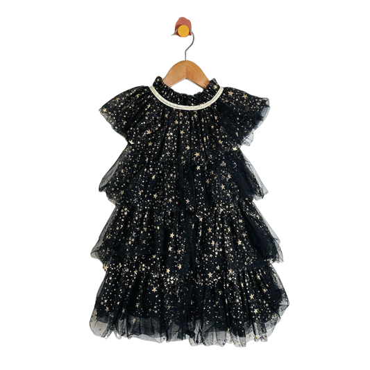 Lola + The Boys Star Tulle Dress / 4Y