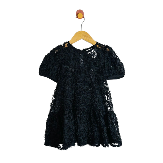 The Tiny Universe Textured Tulle Dress / 2Y