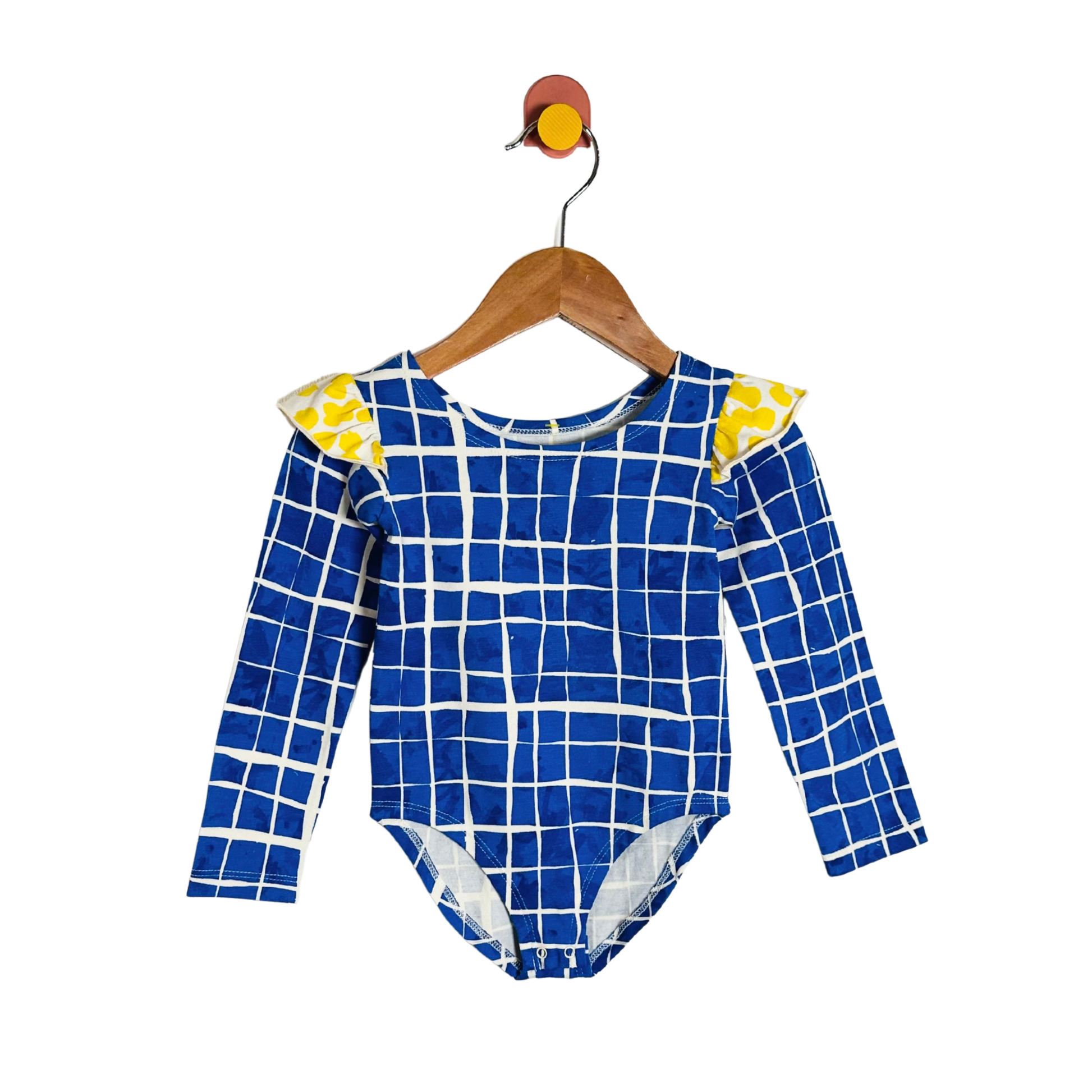 Noé & Zoë Grid Bodysuit / 2Y