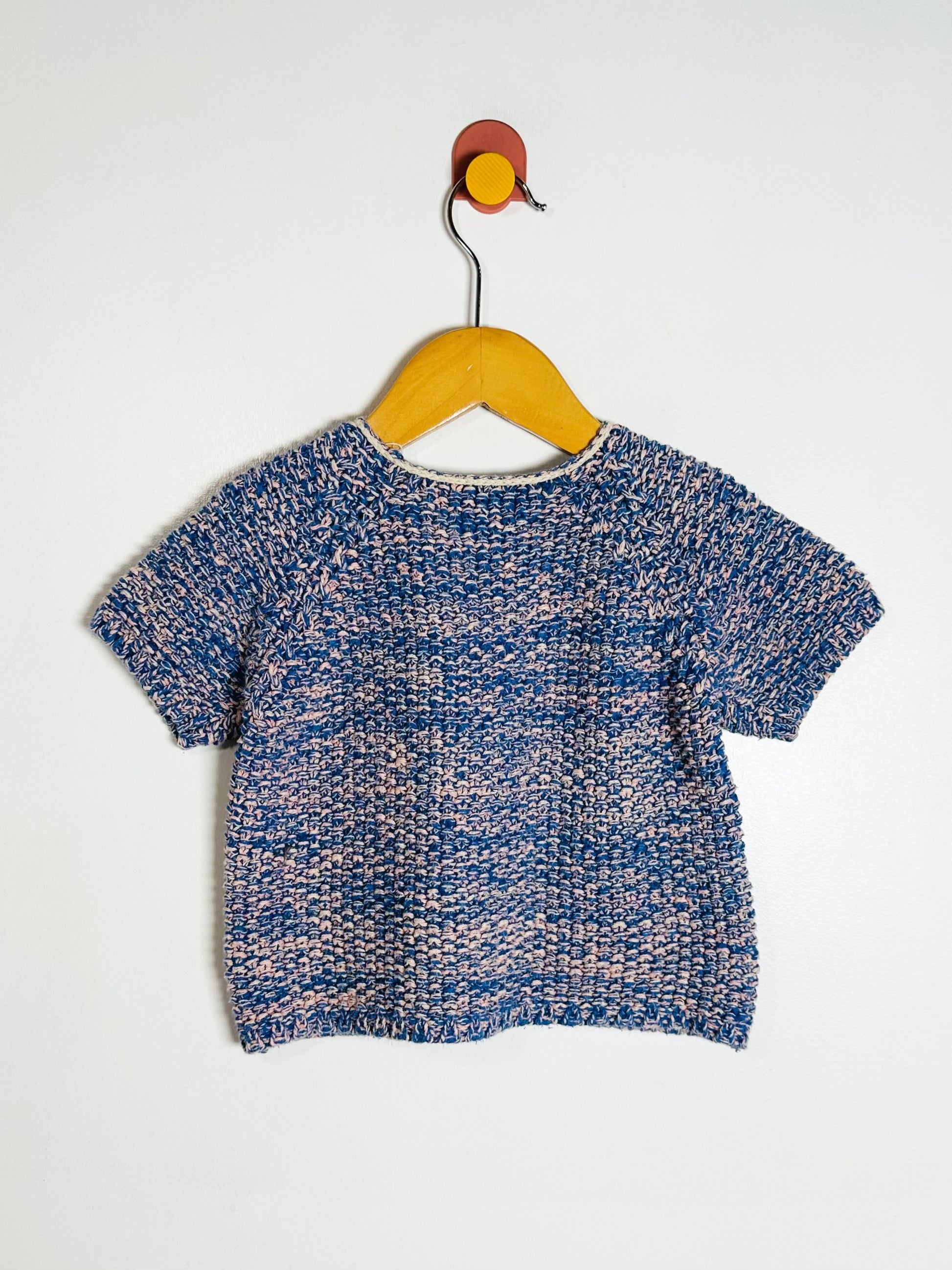 Bobo Choses Marled Knit Sweater / 18-24M