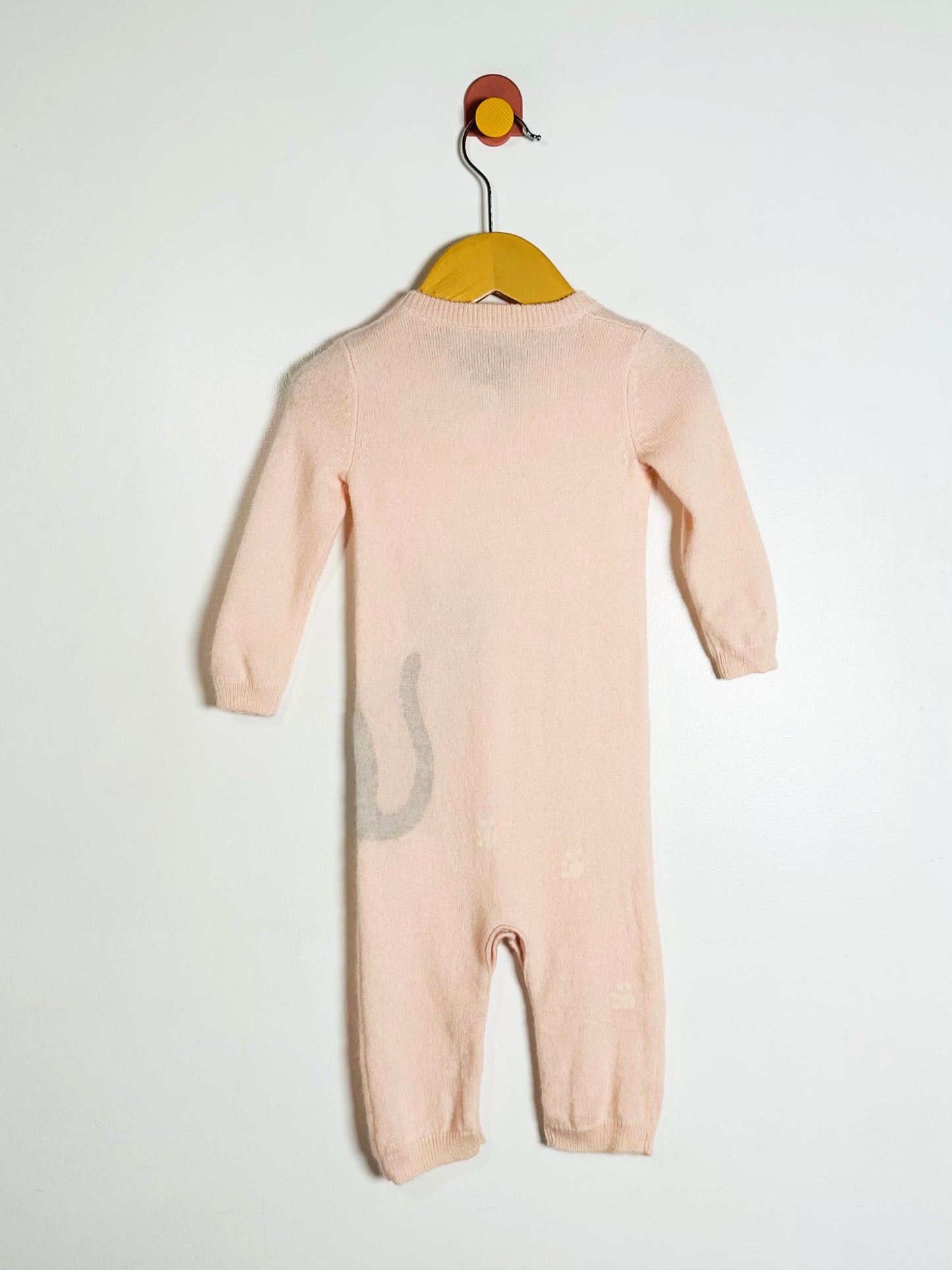 Neiman Marcus Cashmere Kitten Onesie / 6M