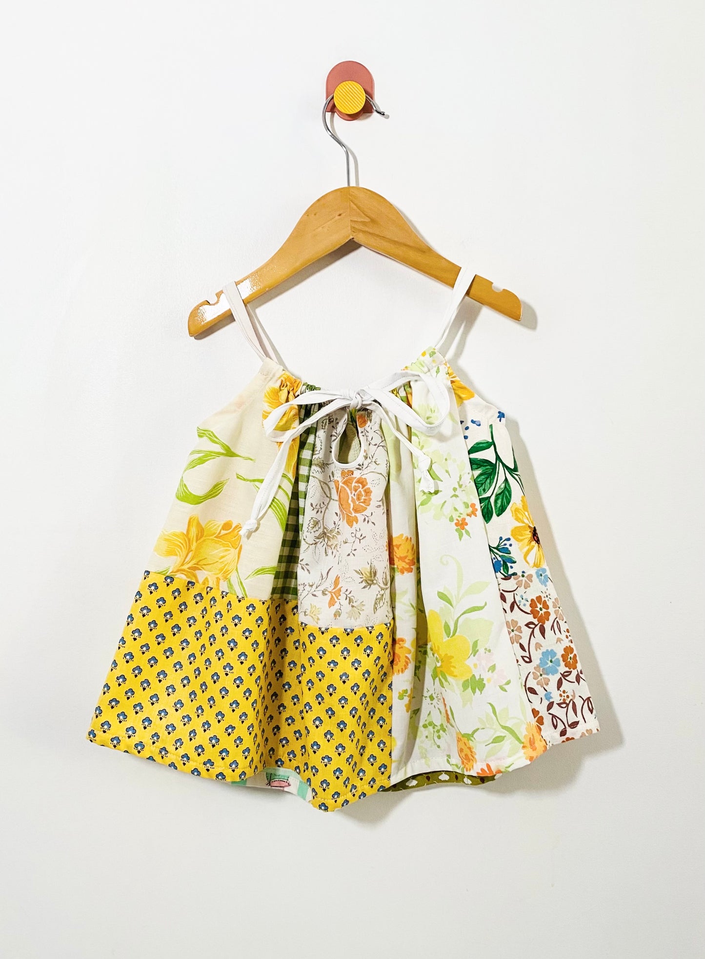 patchwork swing dress / 2Y