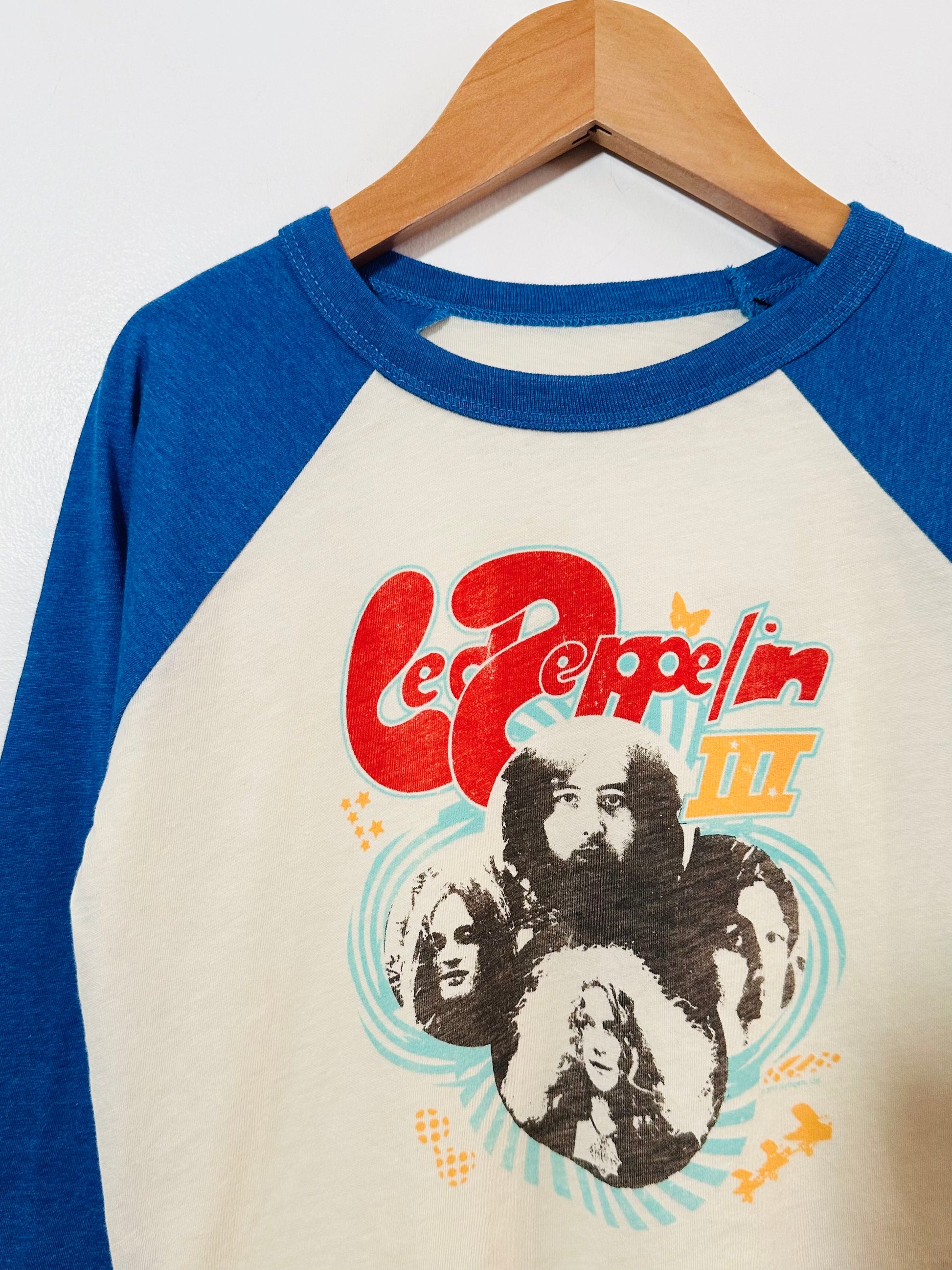 led zeppelin raglan shirt