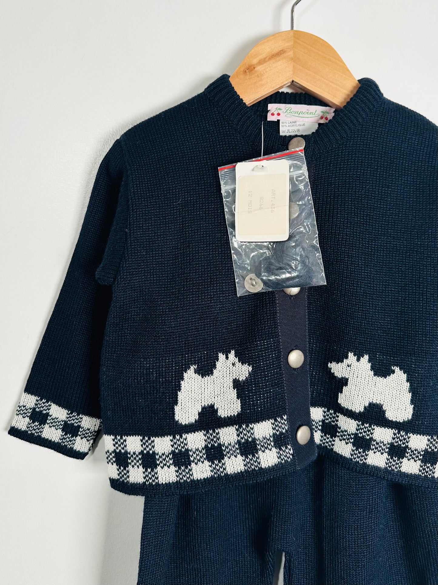 Bonpoint Scottie Set / 12M