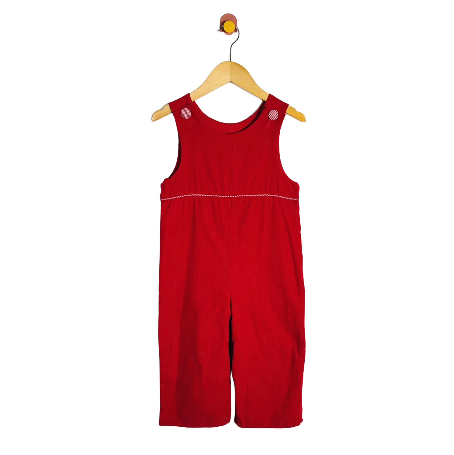 Shrimp & Grits Corduroy Overalls / 3Y