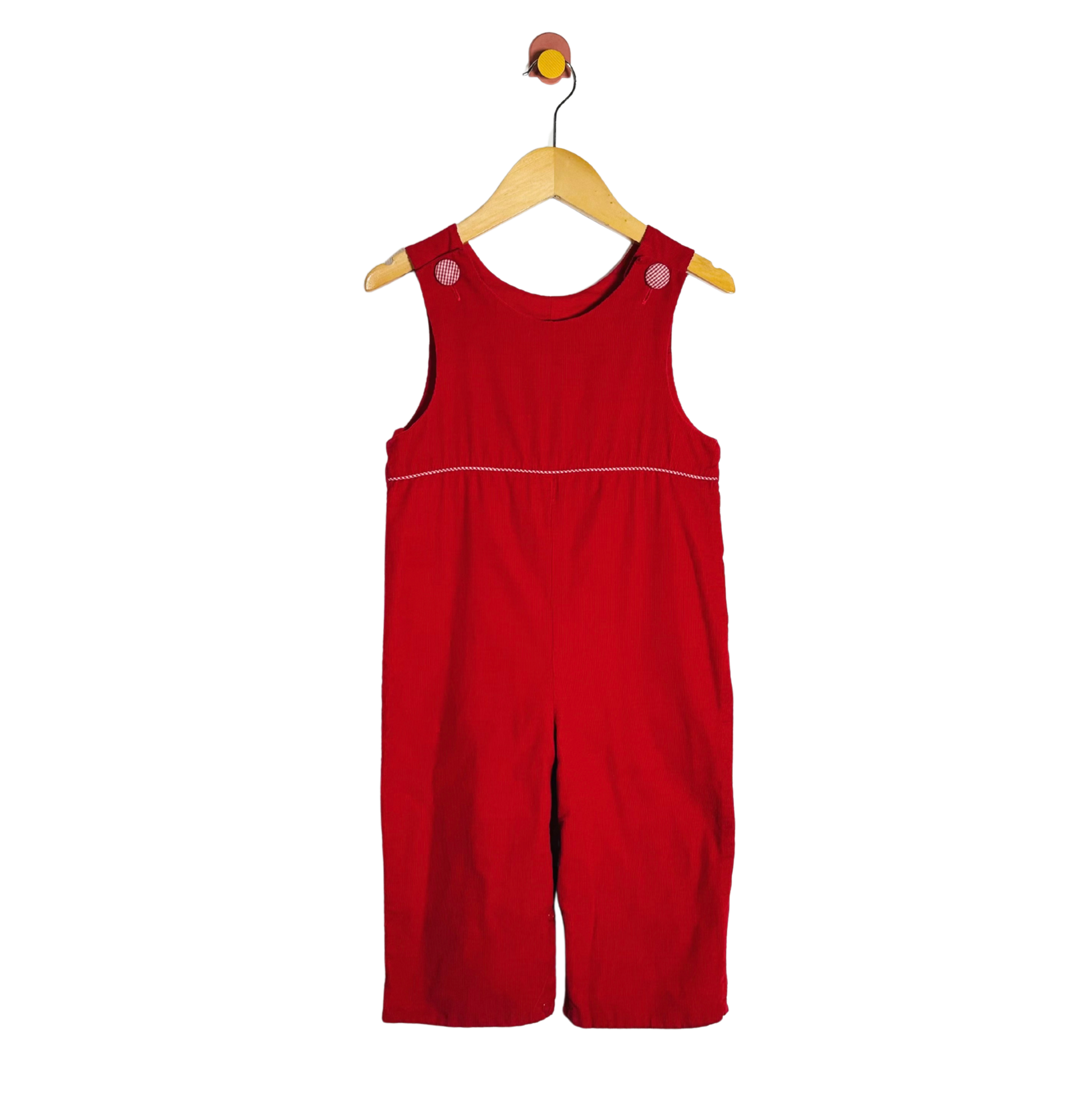 Shrimp & Grits Corduroy Overalls / 3Y