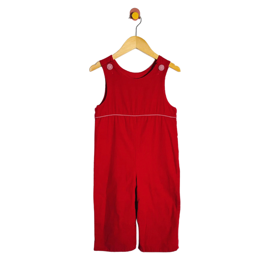 Shrimp & Grits Corduroy Overalls / 3Y