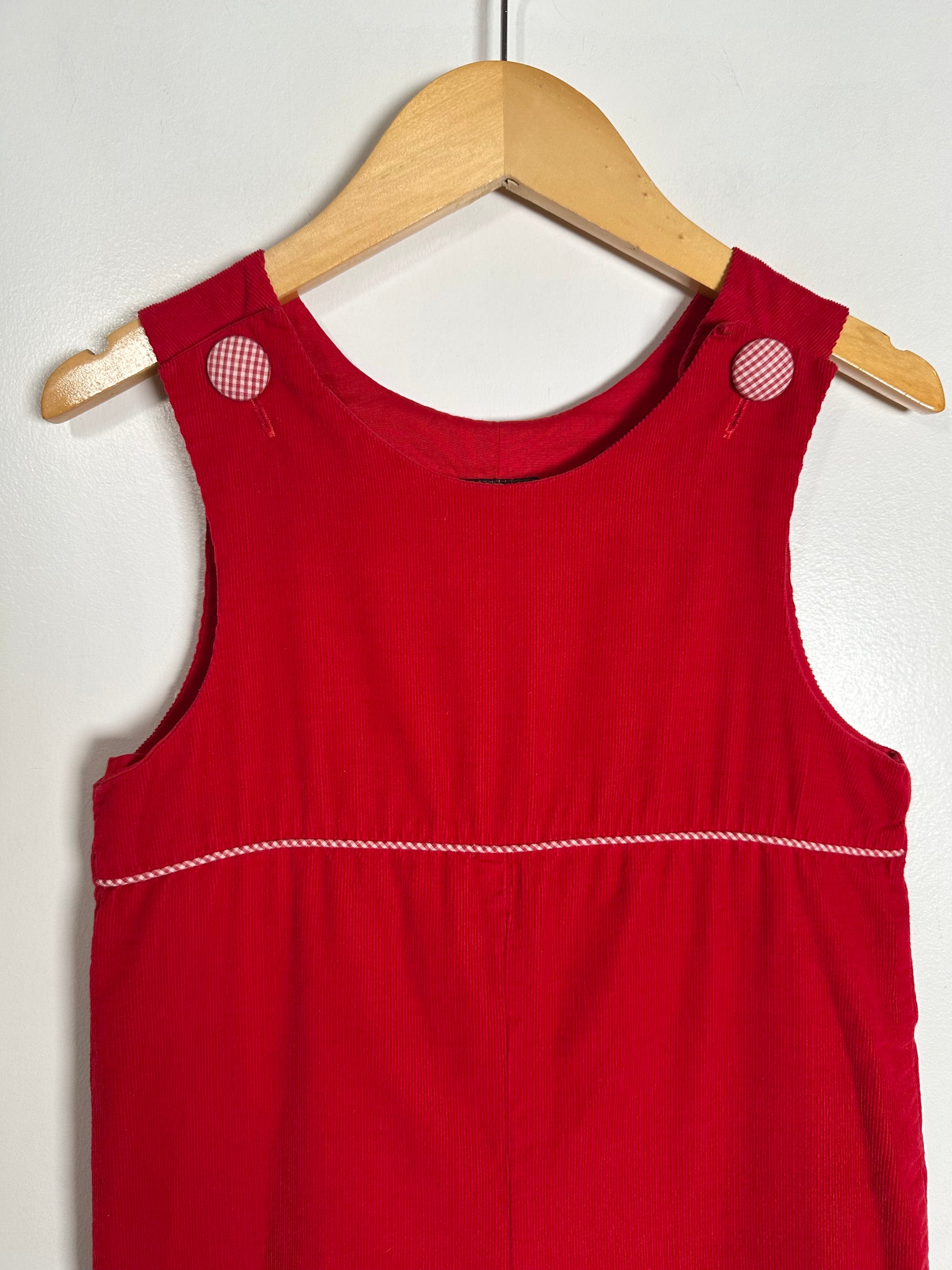 Shrimp & Grits Corduroy Overalls / 3Y