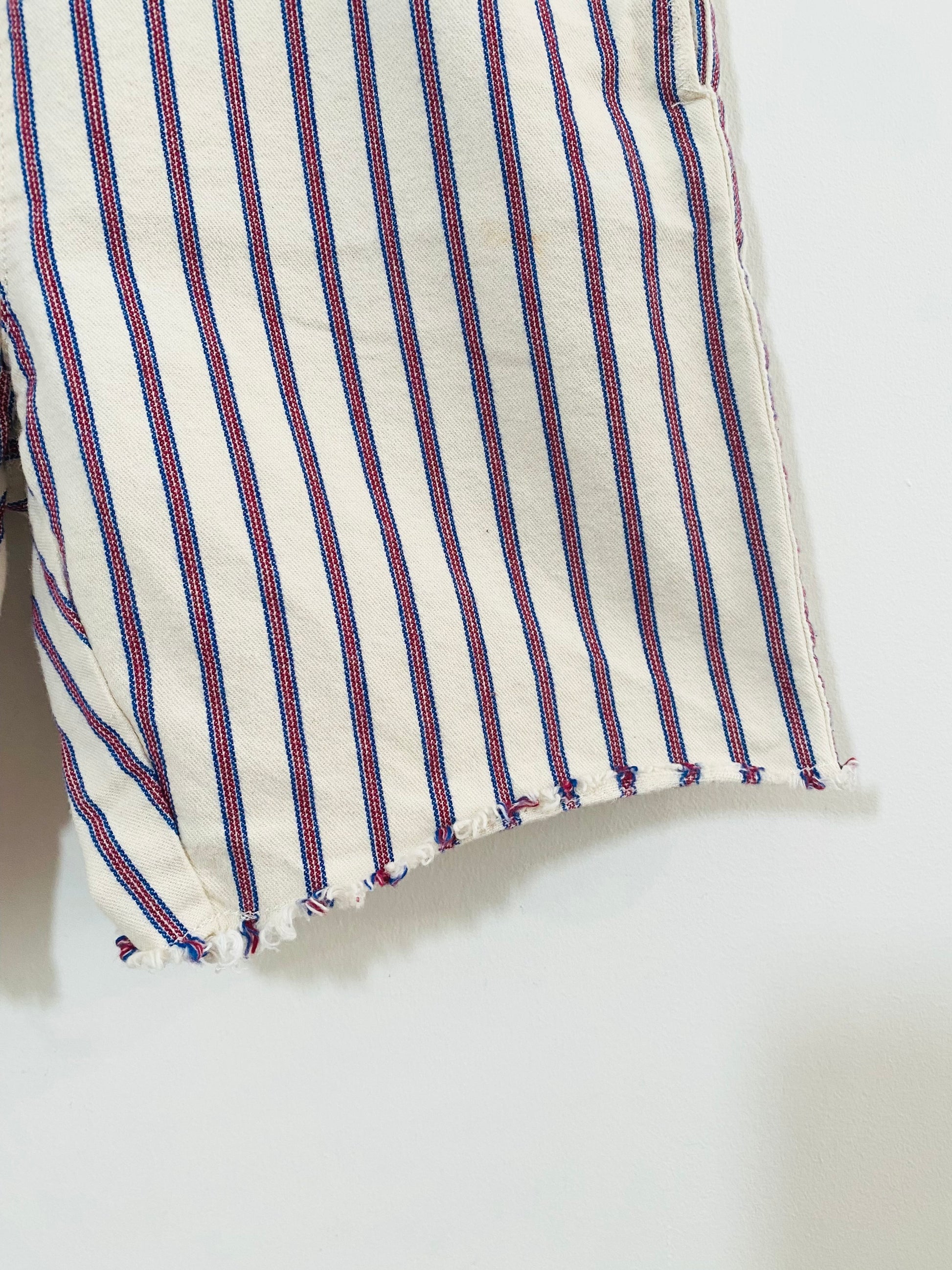Babe & Tess stripe shorts / 6Y
