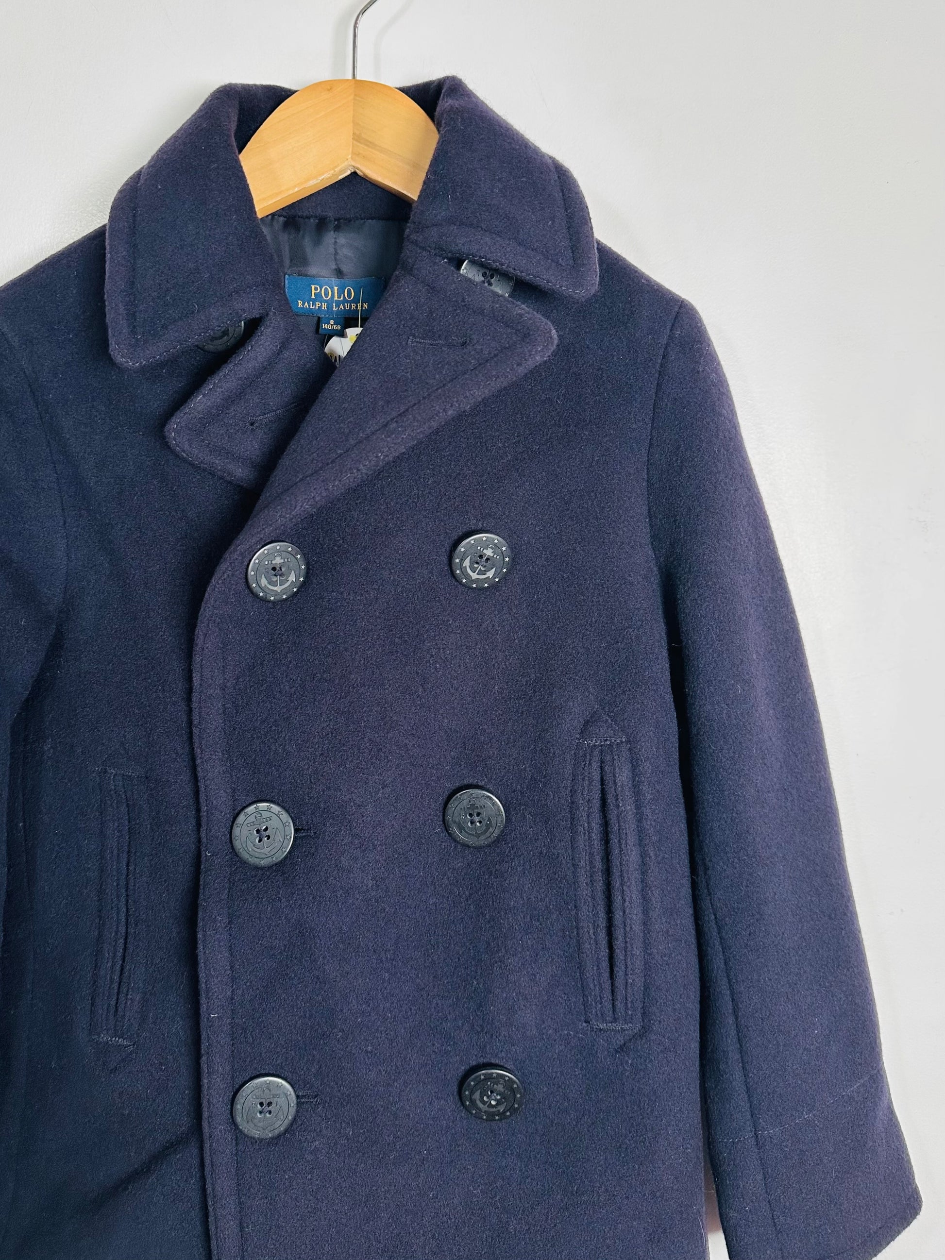 Polo Ralph Lauren Wool Peacoat / 8Y