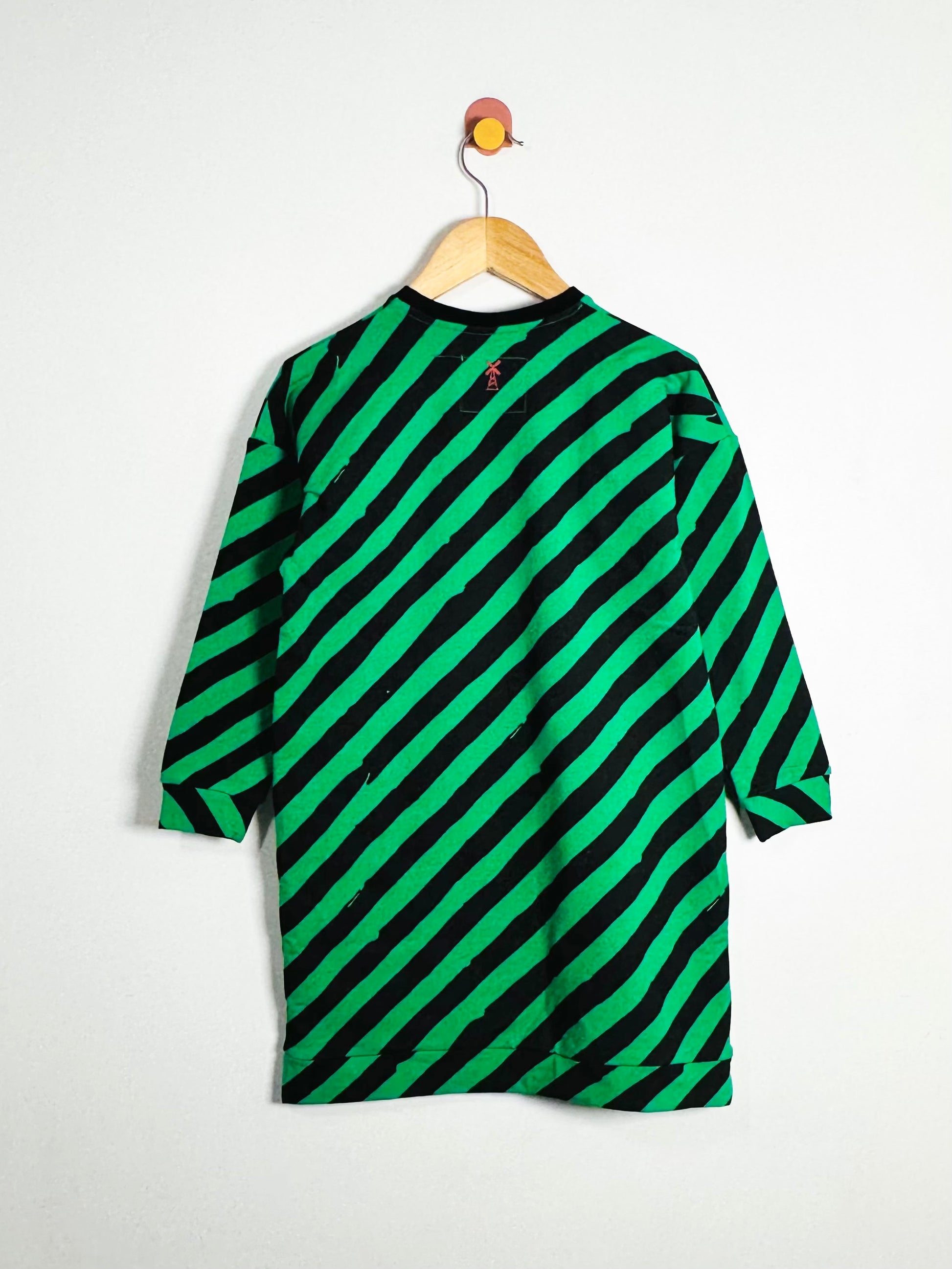 The Red League Stripe Dress / 6Y