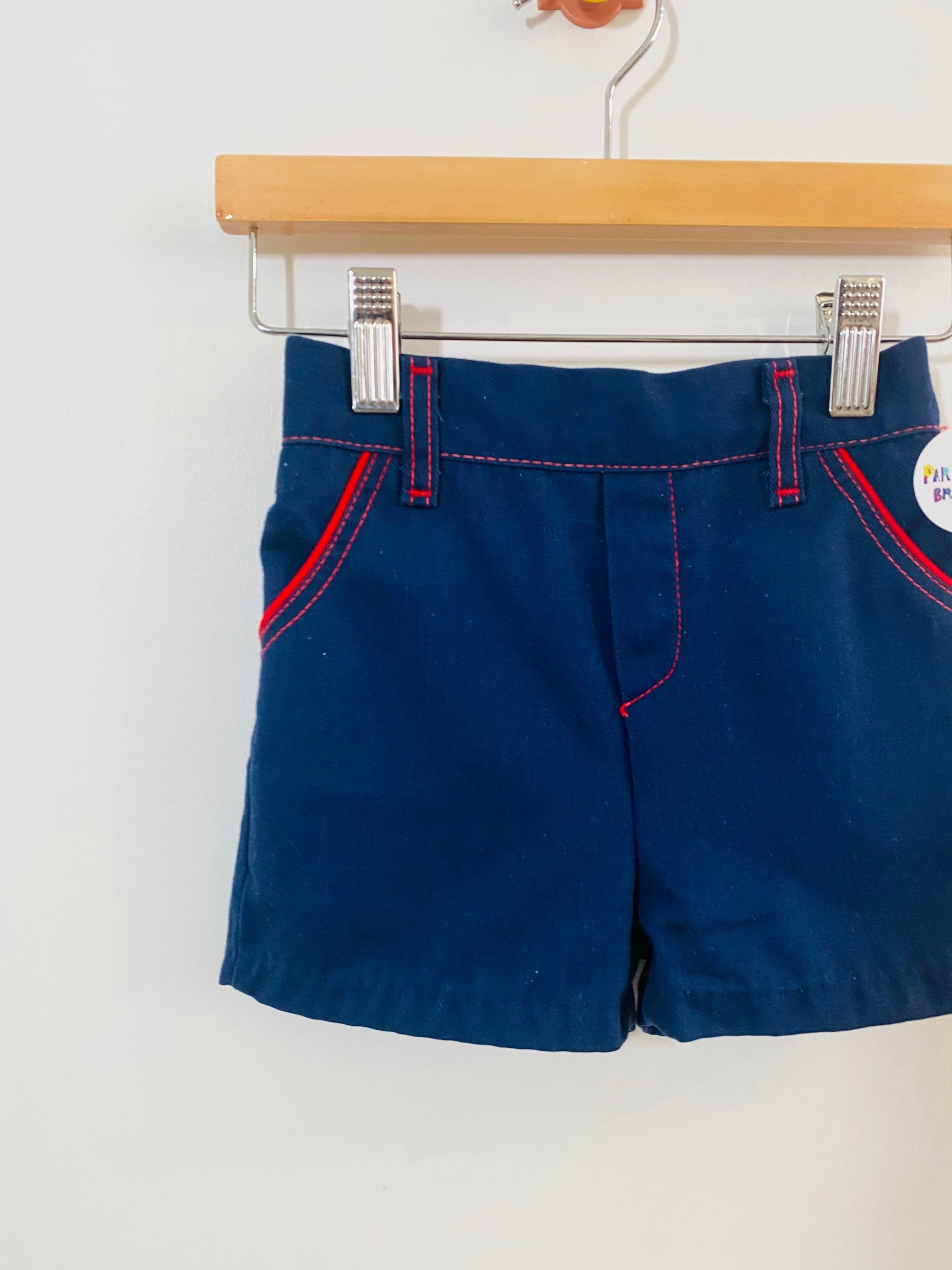 Vintage high-waisted shorts / 3Y