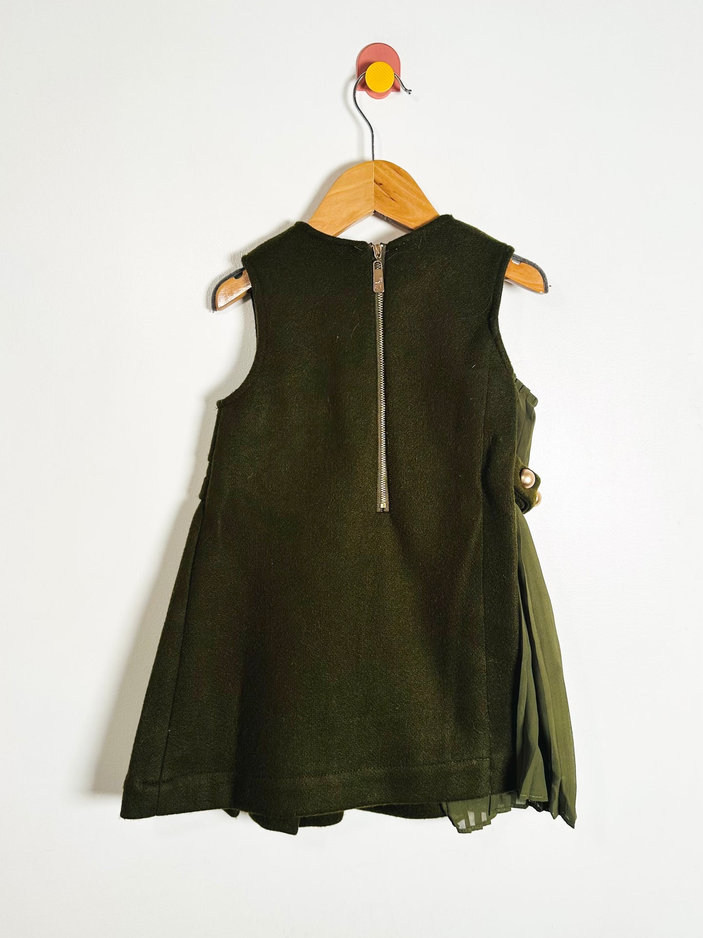 Doe a Dear Pleat Dress / 4Y