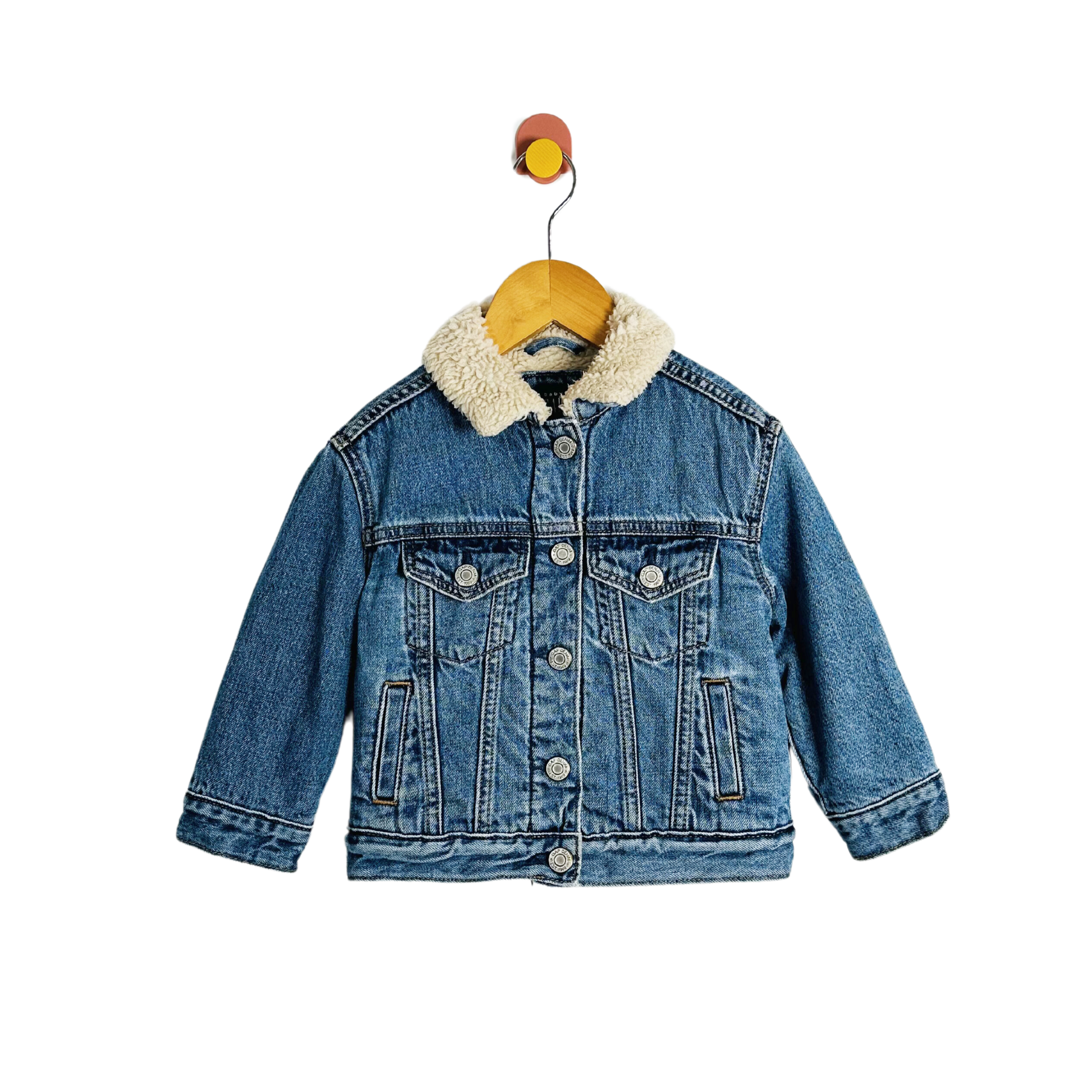 Baby Gap Sherpa Denim Jacket / 18-24M