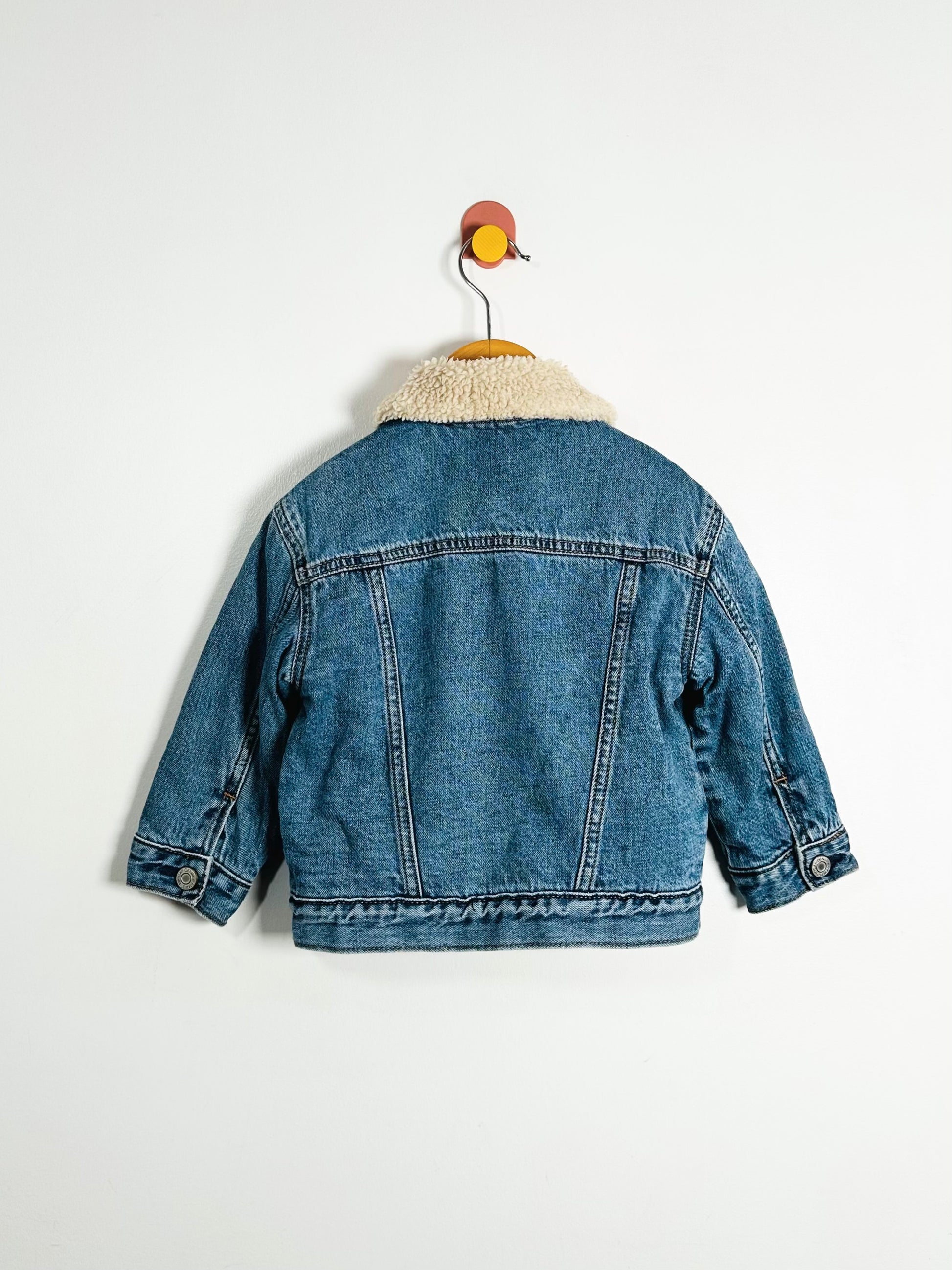 Baby Gap Sherpa Denim Jacket / 18-24M