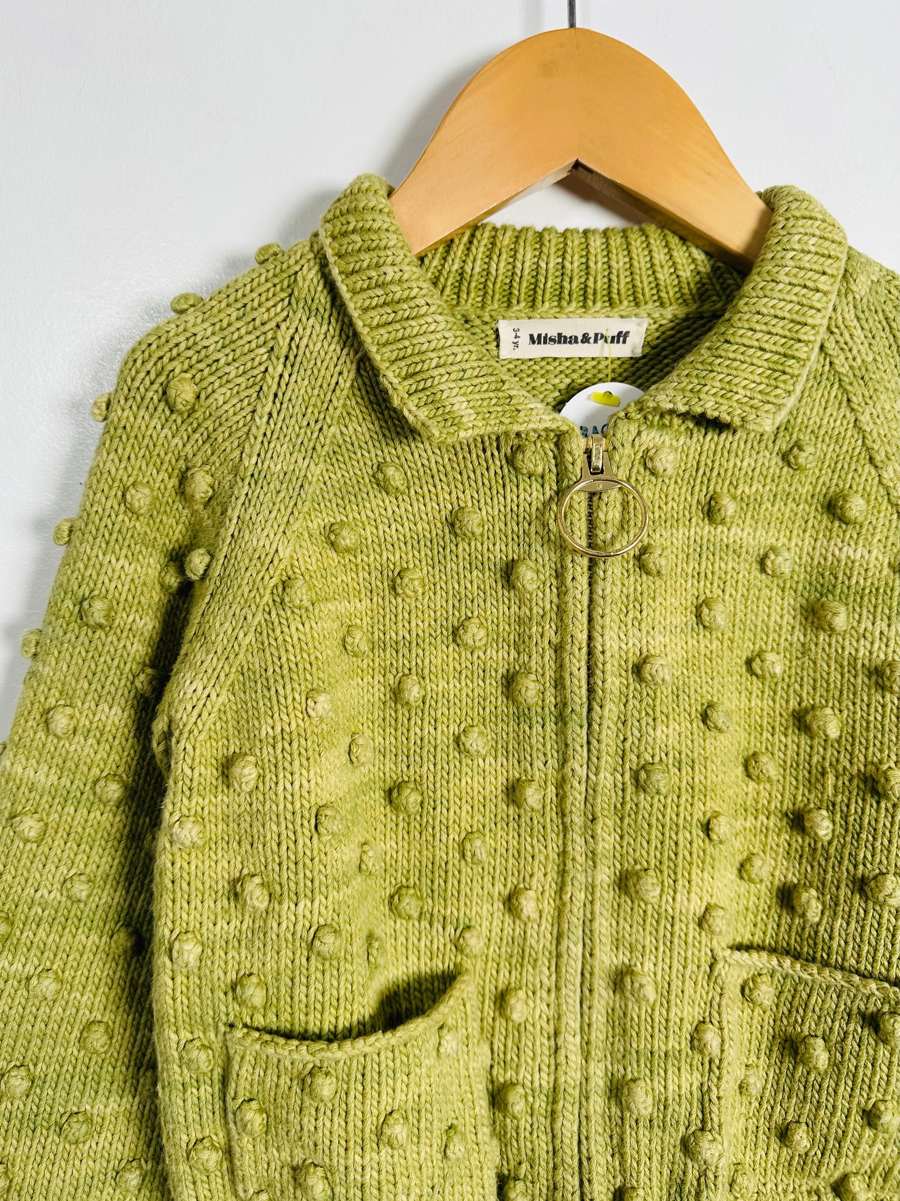 Misha & Puff Popcorn Cardigan / 3-4Y – PARACHUTE BROOKLYN