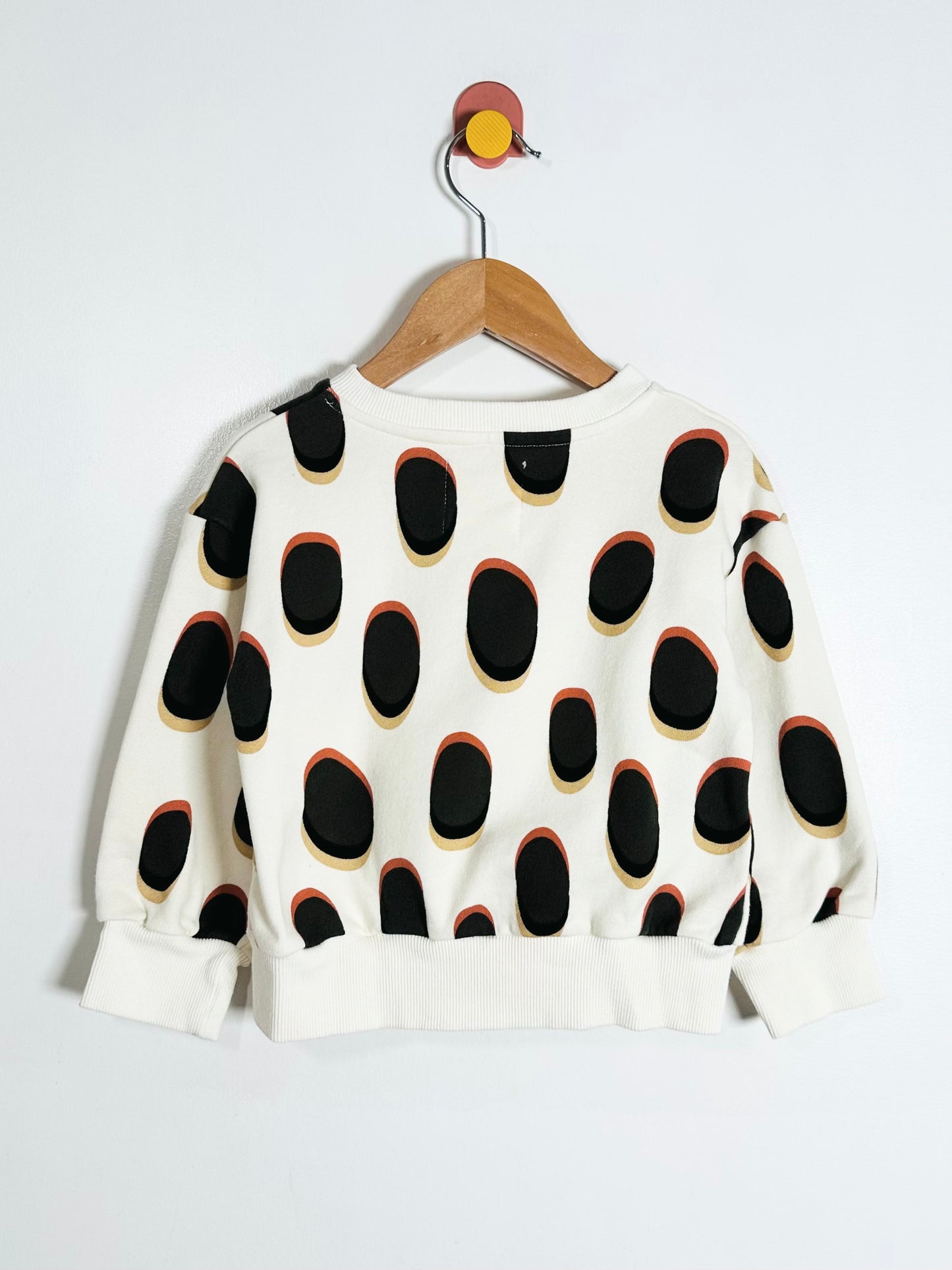 Omami Mini Spotted Sweatshirt / 4Y