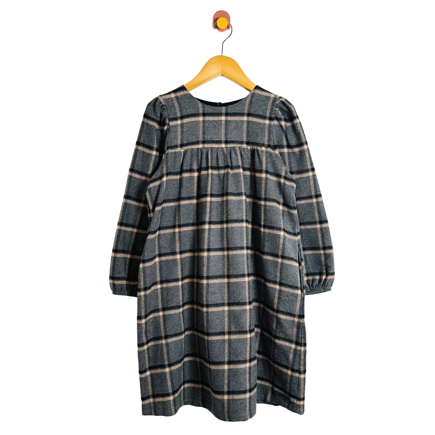 My Little Cozmo Plaid Flannel Dress / 6Y