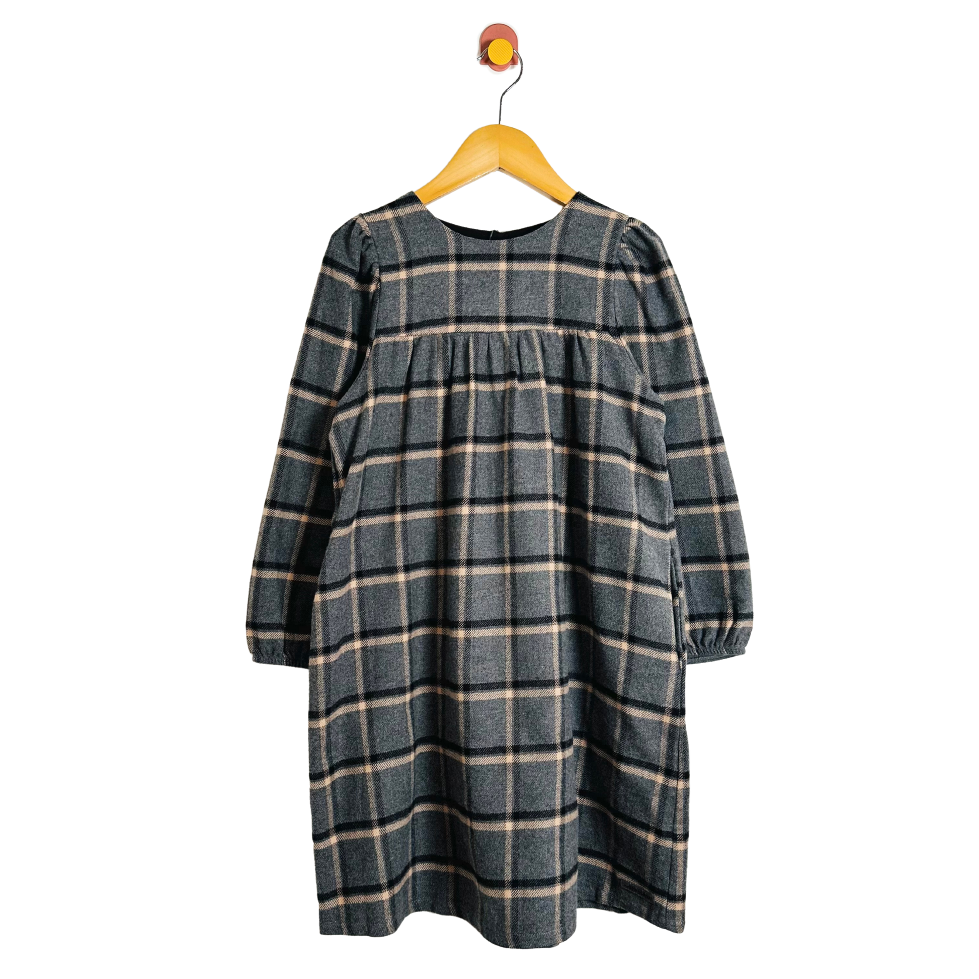 My Little Cozmo Plaid Flannel Dress / 6Y