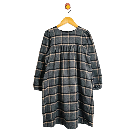My Little Cozmo Plaid Flannel Dress / 6Y