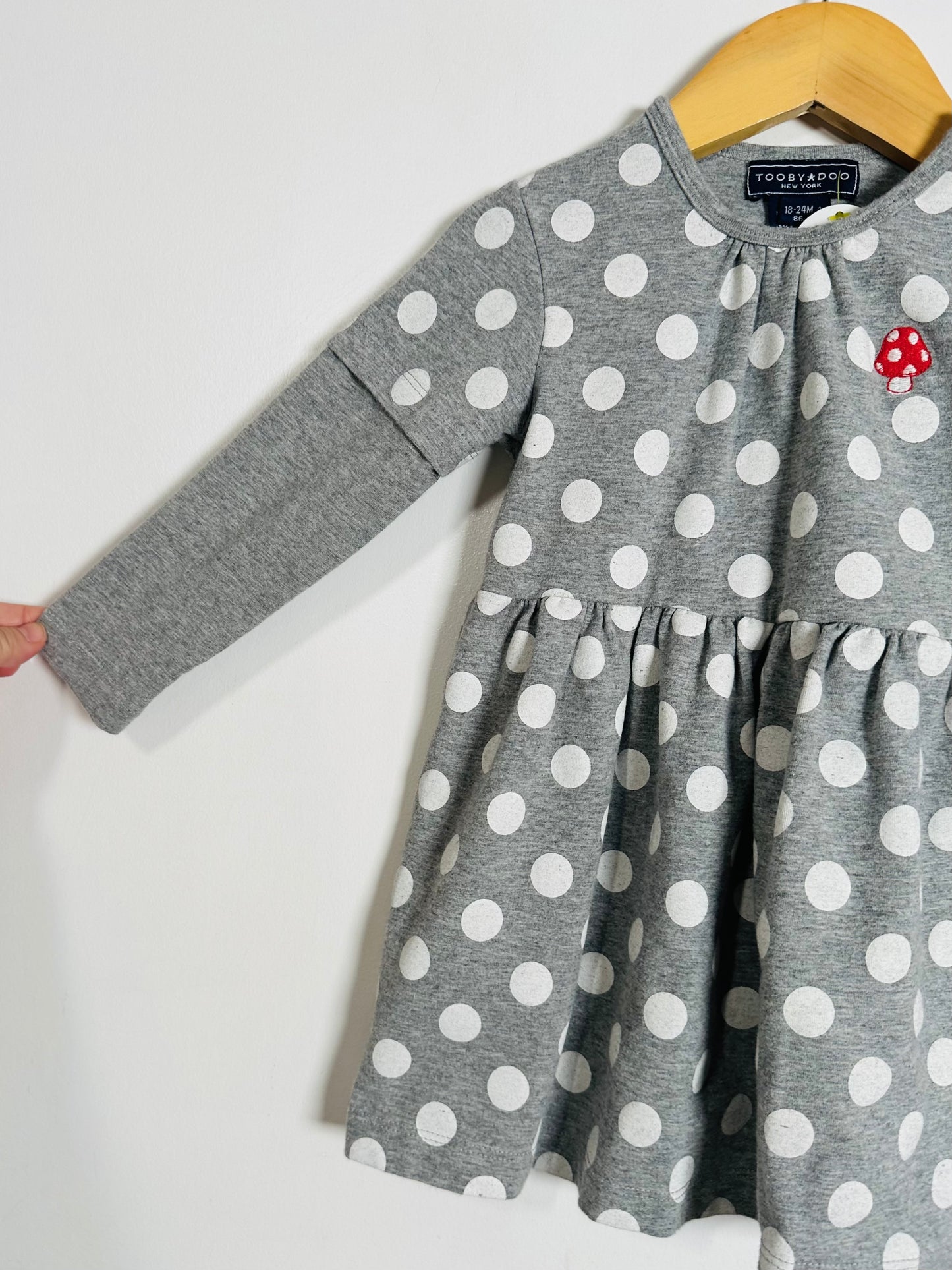 Jersey Dot Dress / 18-24M
