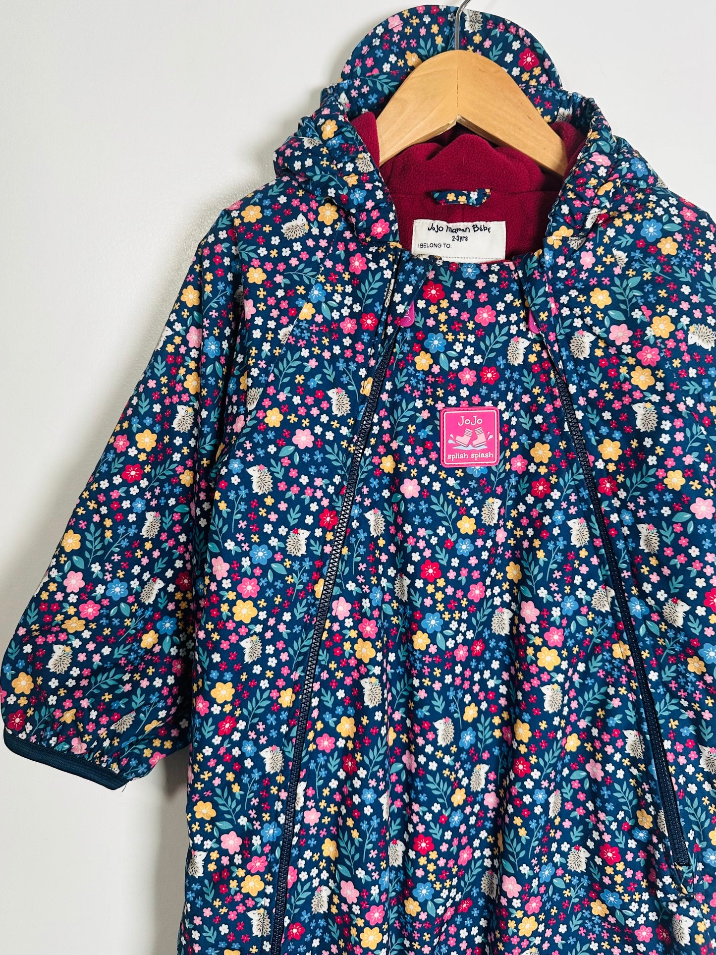 Jojo Mamen Bebe Hedgehog Snowsuit / 2-3Y